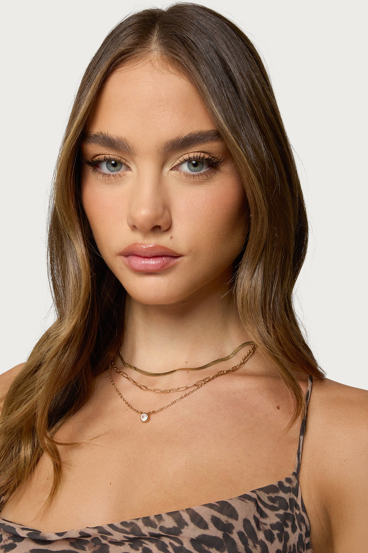 Mixed Chain Necklace Set-Milans Time