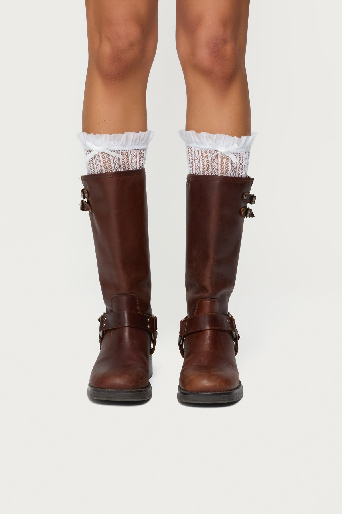 Sheer Lace Socks-Milans Time