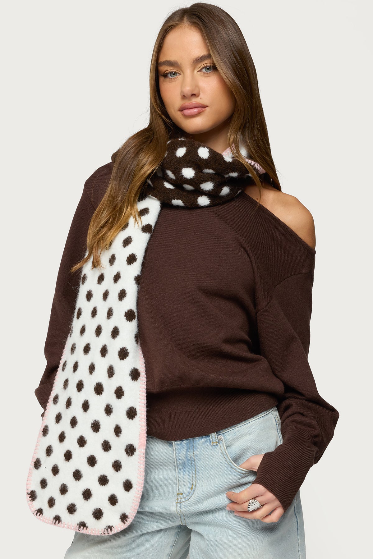 Polka Dot Scarf-Milans Time