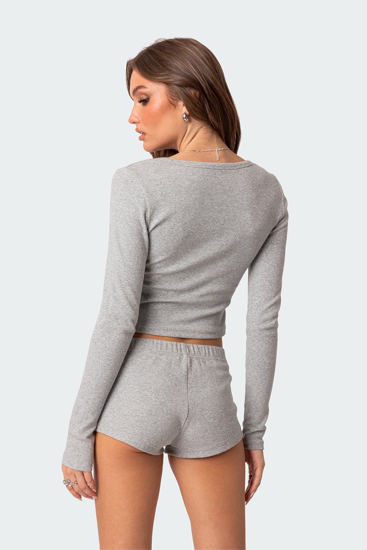 Rebekah Ribbed Top-Milans Time