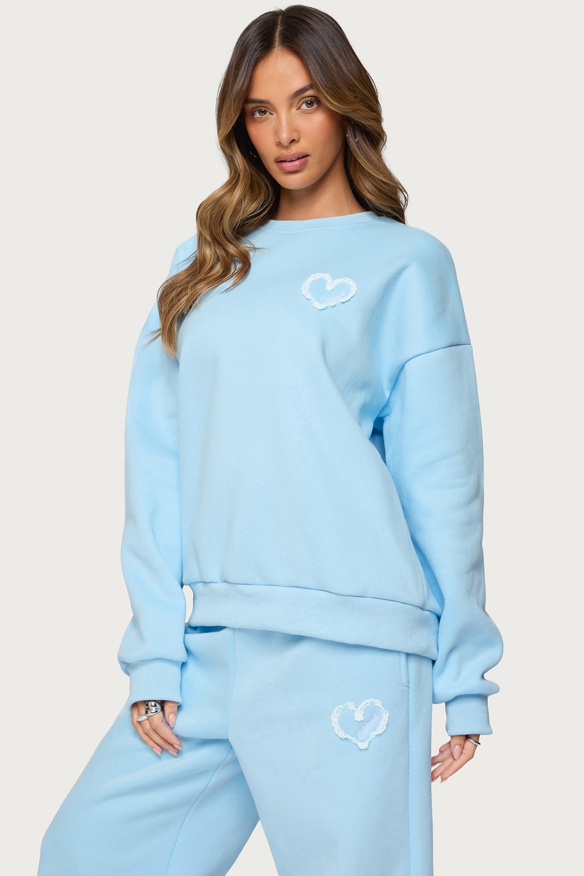 Love Milans Time Oversized Sweatshirt-Milans Time