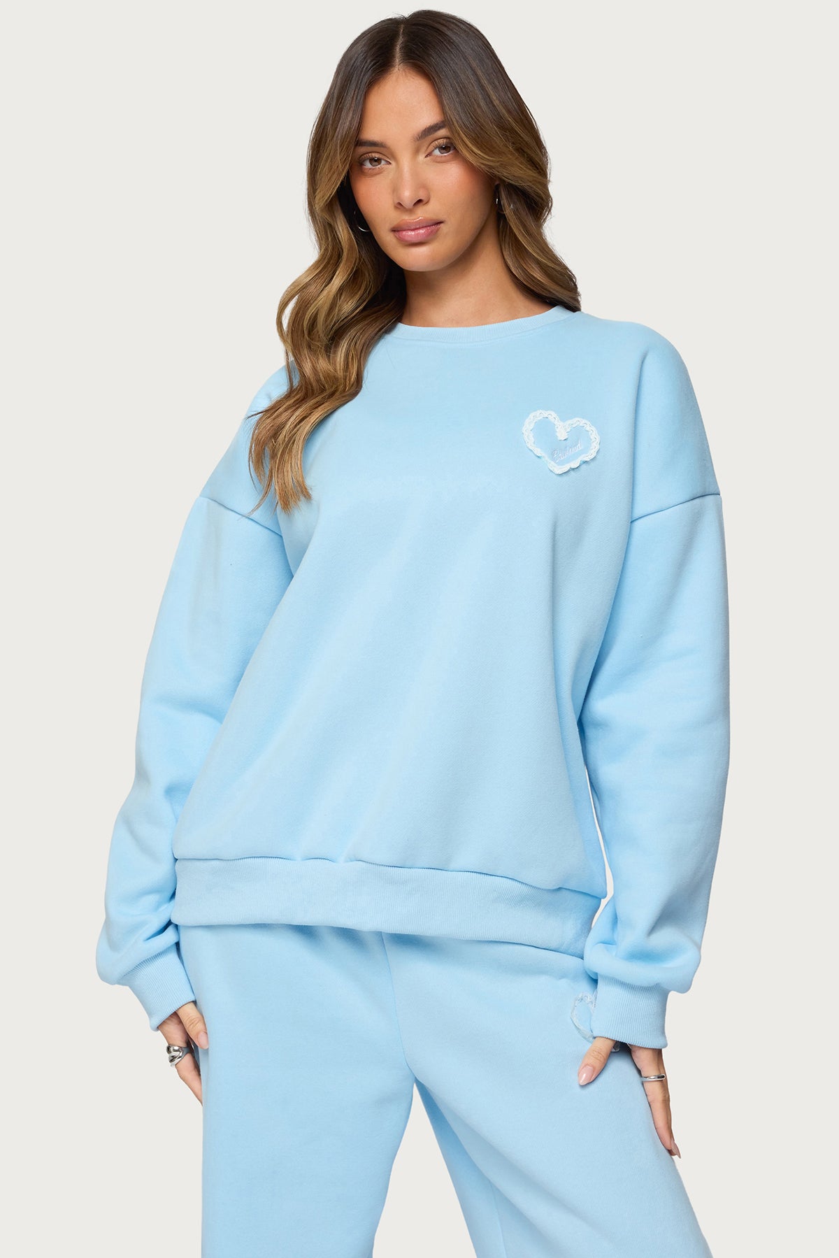 Love Milans Time Oversized Sweatshirt-Milans Time