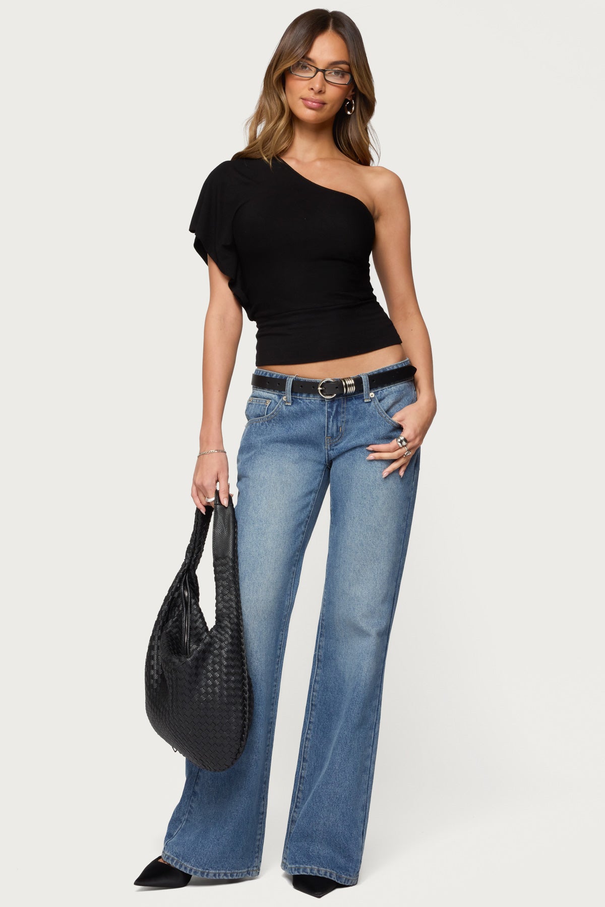 Asymmetric One Shoulder Top-Milans Time