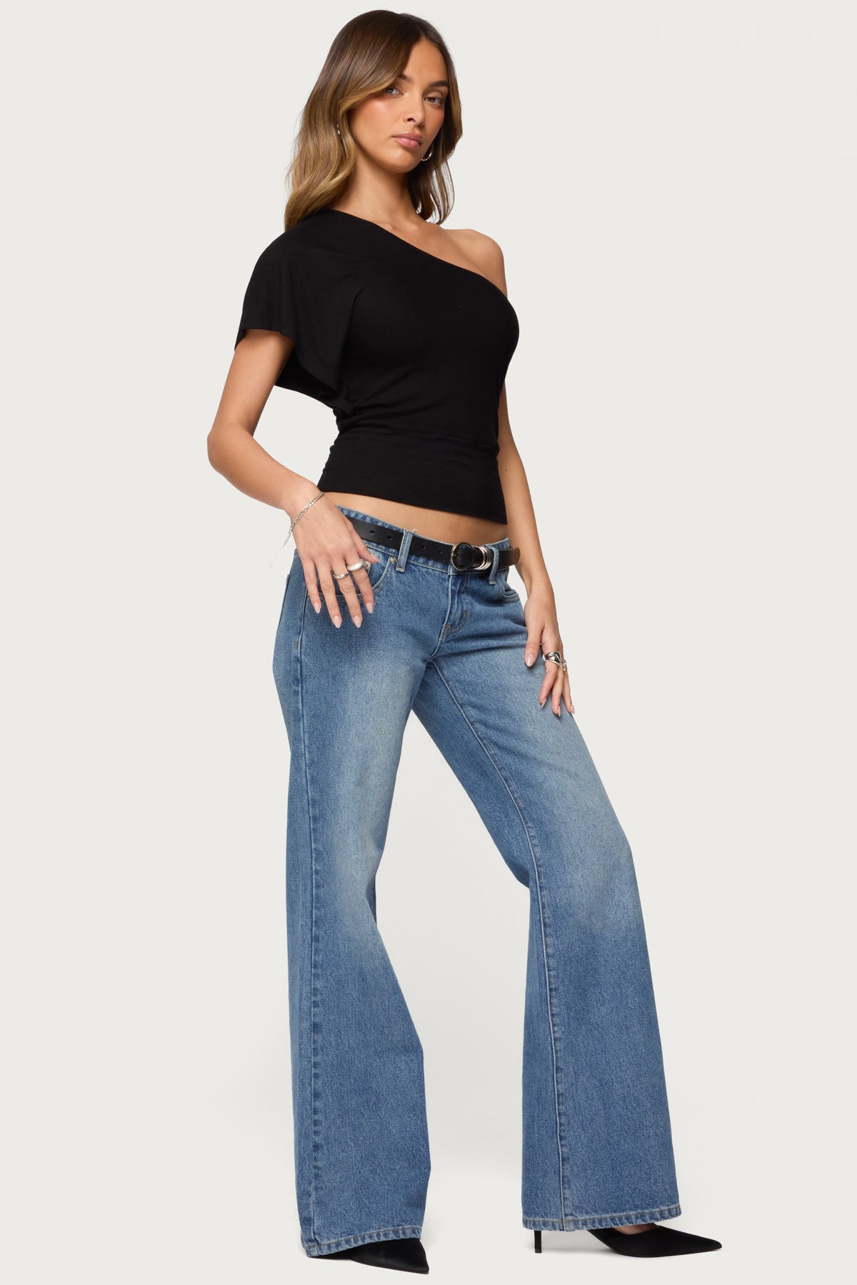 Asymmetric One Shoulder Top-Milans Time