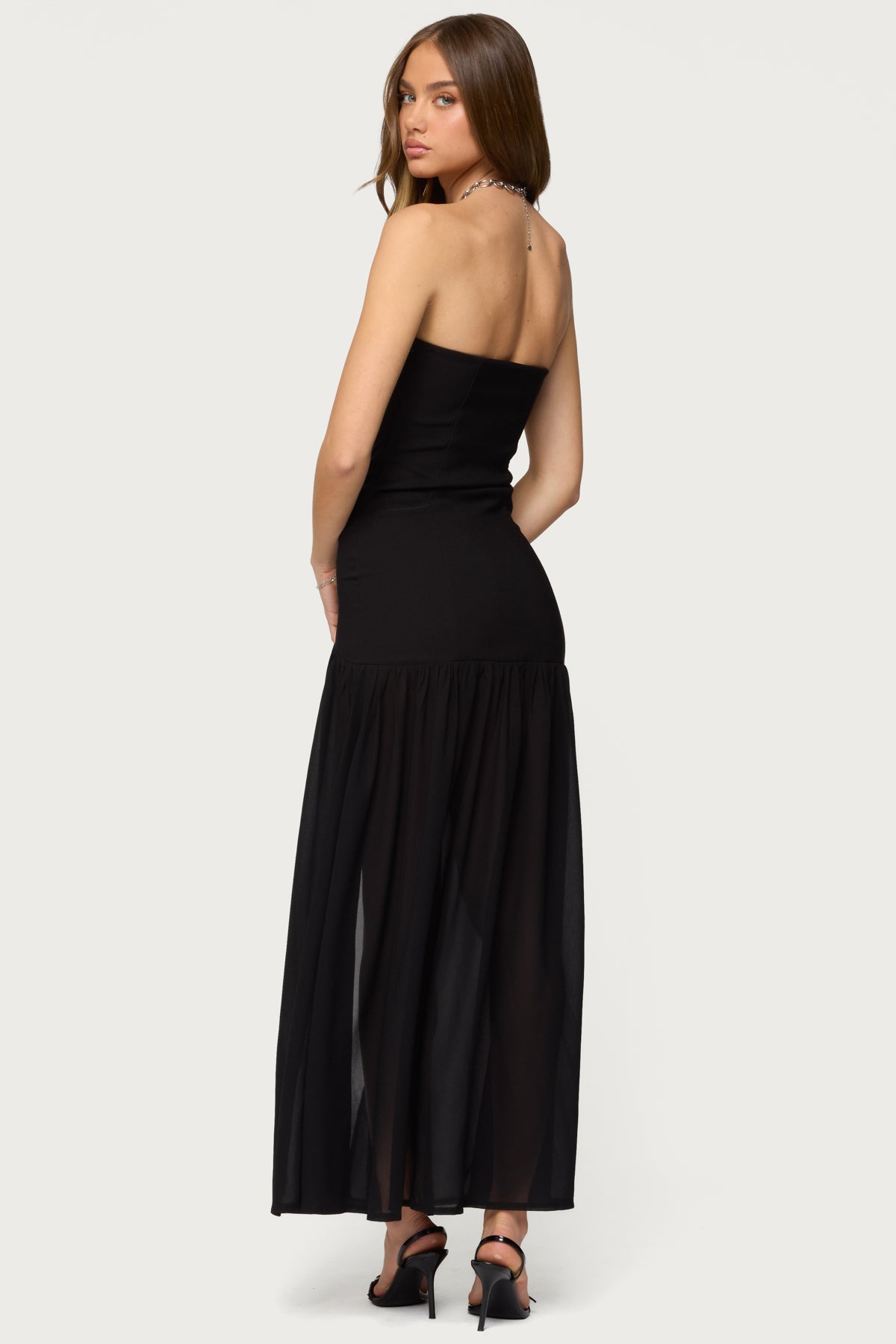 Marisa Strapless Maxi Dress-Milans Time