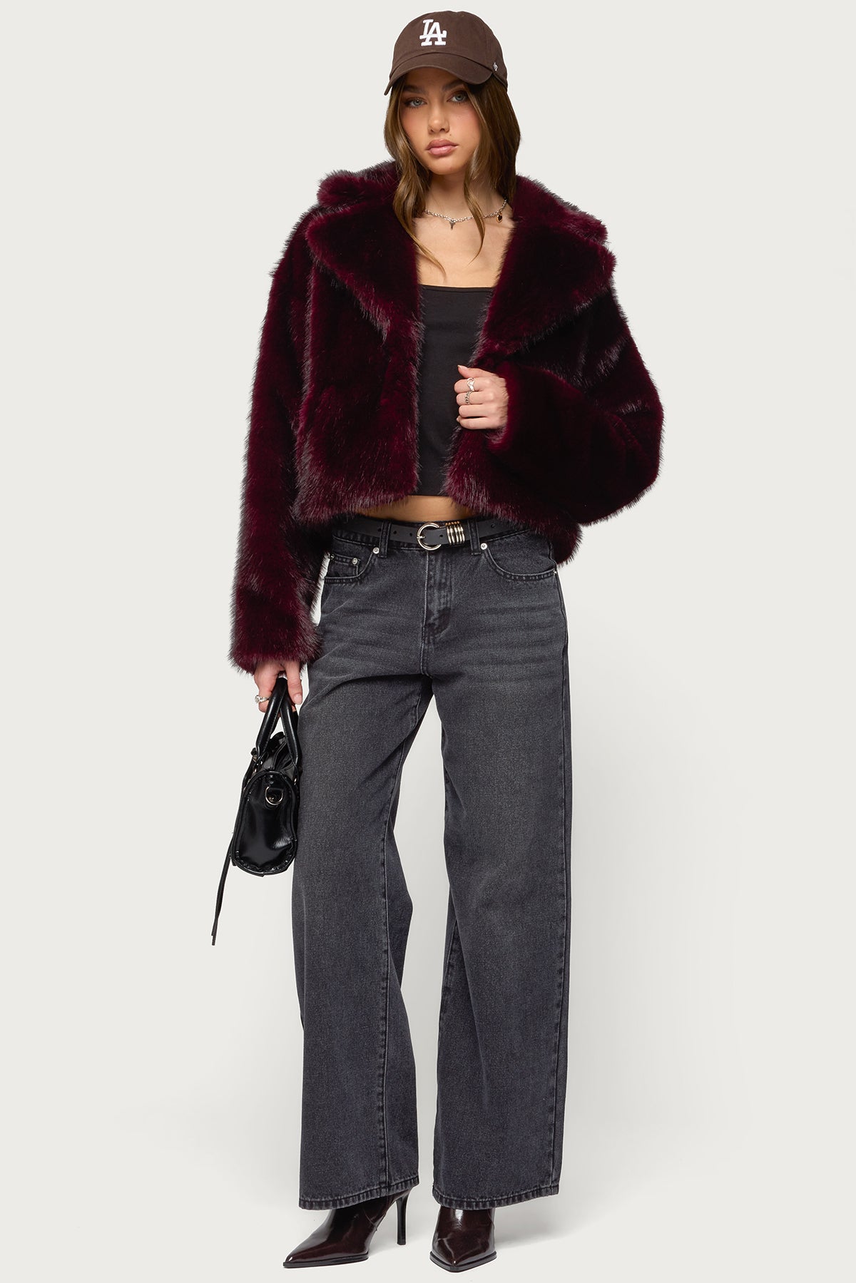 Kamilah Oversized Faux Fur Coat-Milans Time