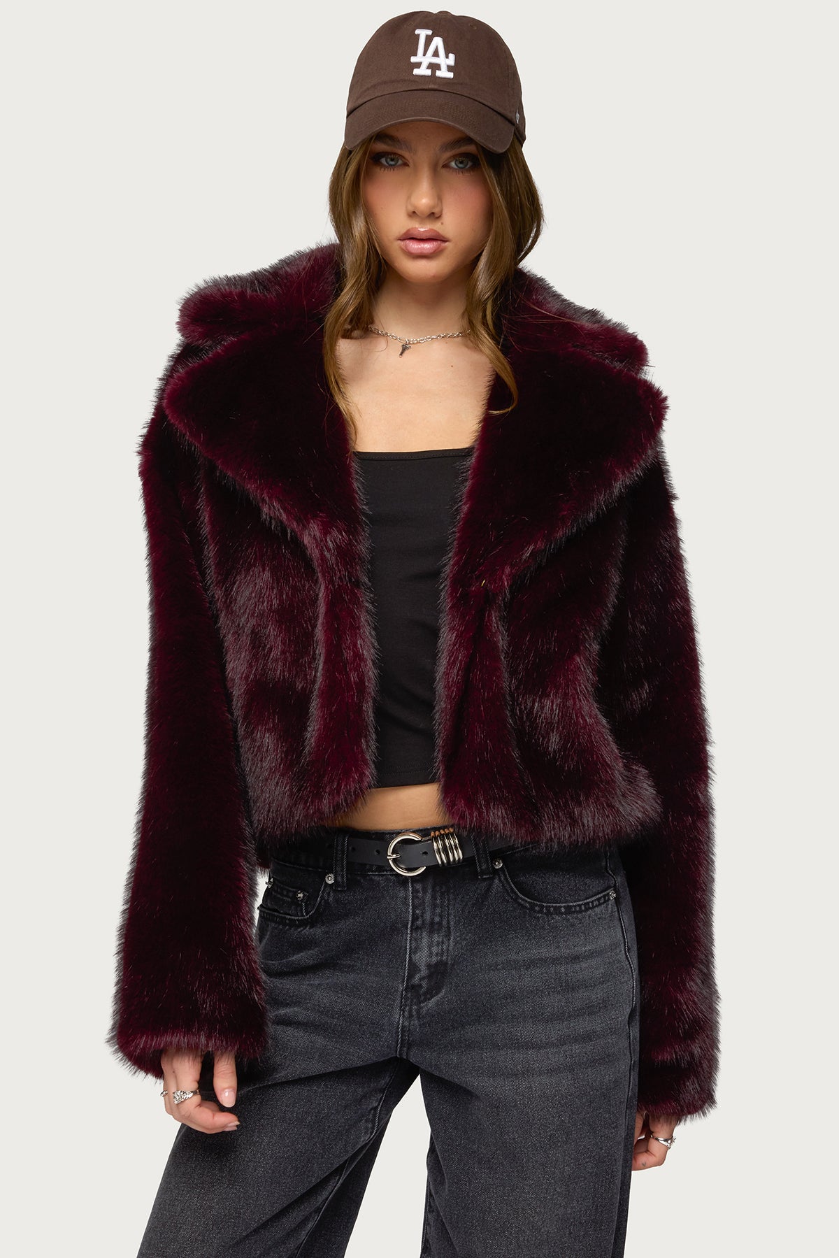 Kamilah Oversized Faux Fur Coat-Milans Time