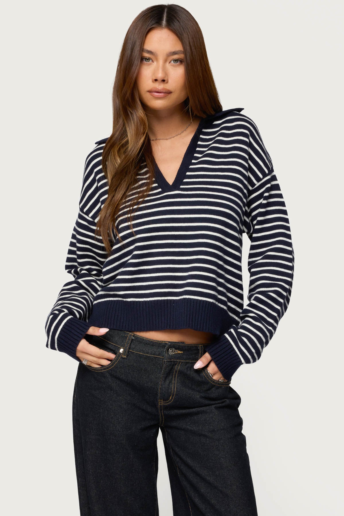 Copenhagen Oversized Striped Sweater-Milans Time