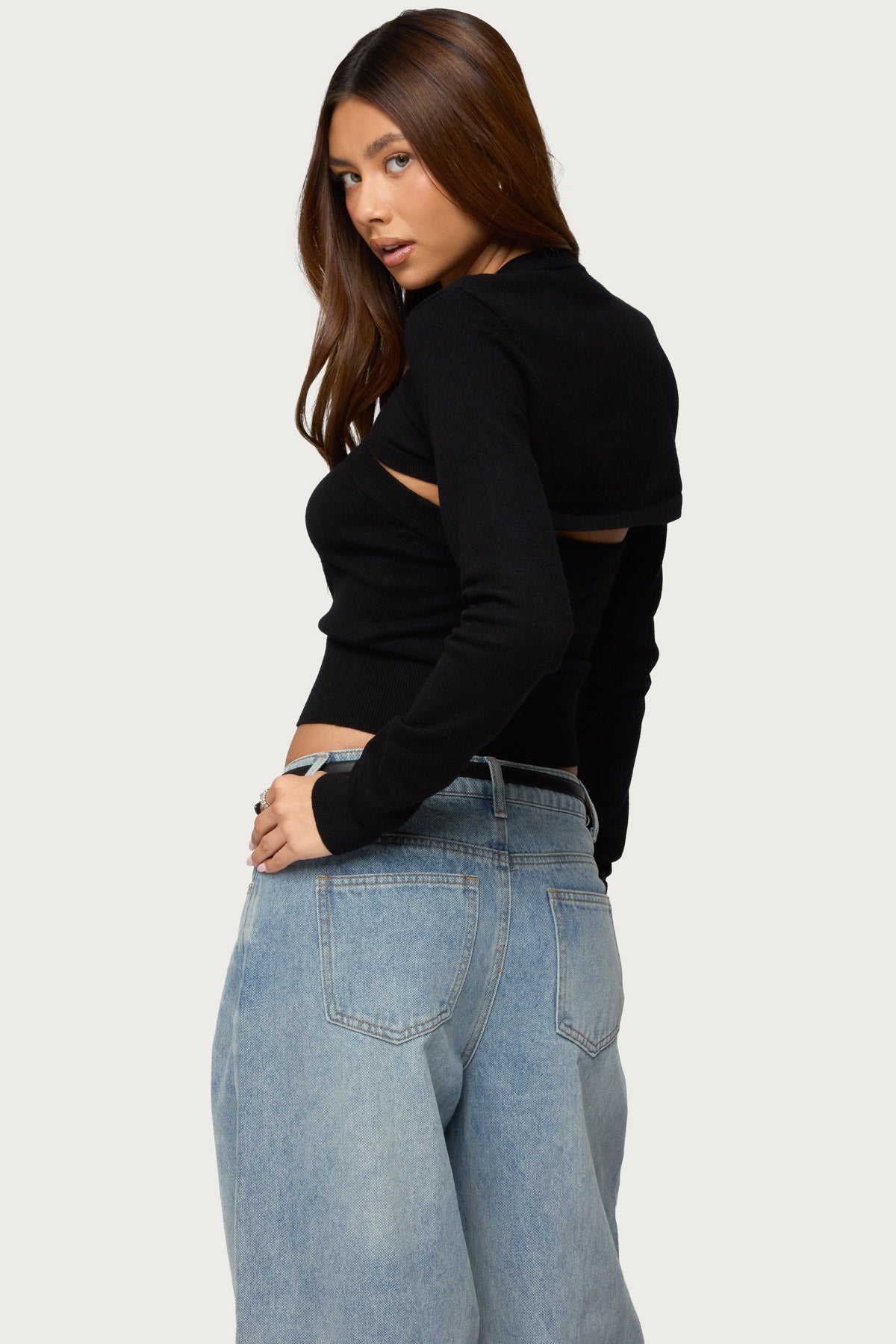 Knit Two Piece Shrug & Tube Top-Milans Time