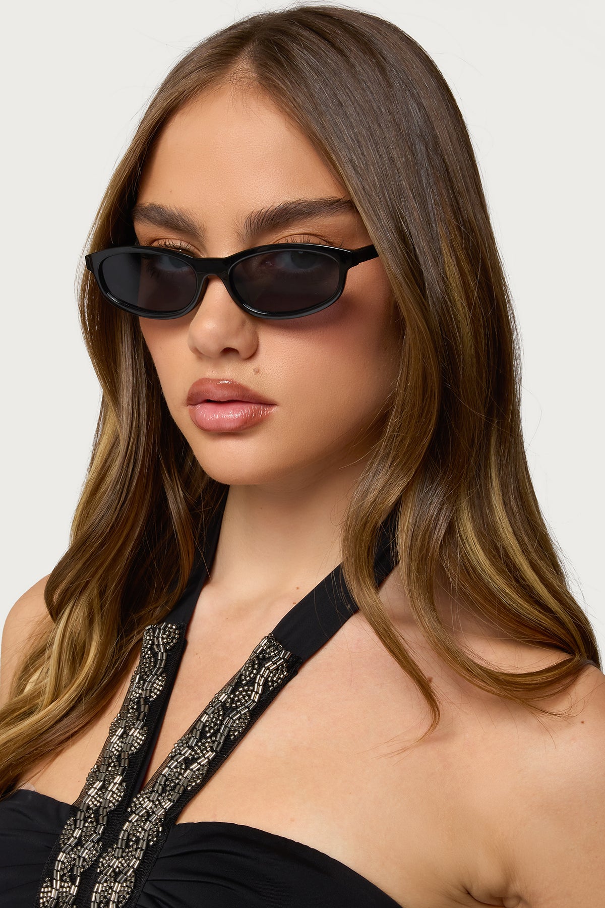 Girl Boss Oval Sunglasses-Milans Time