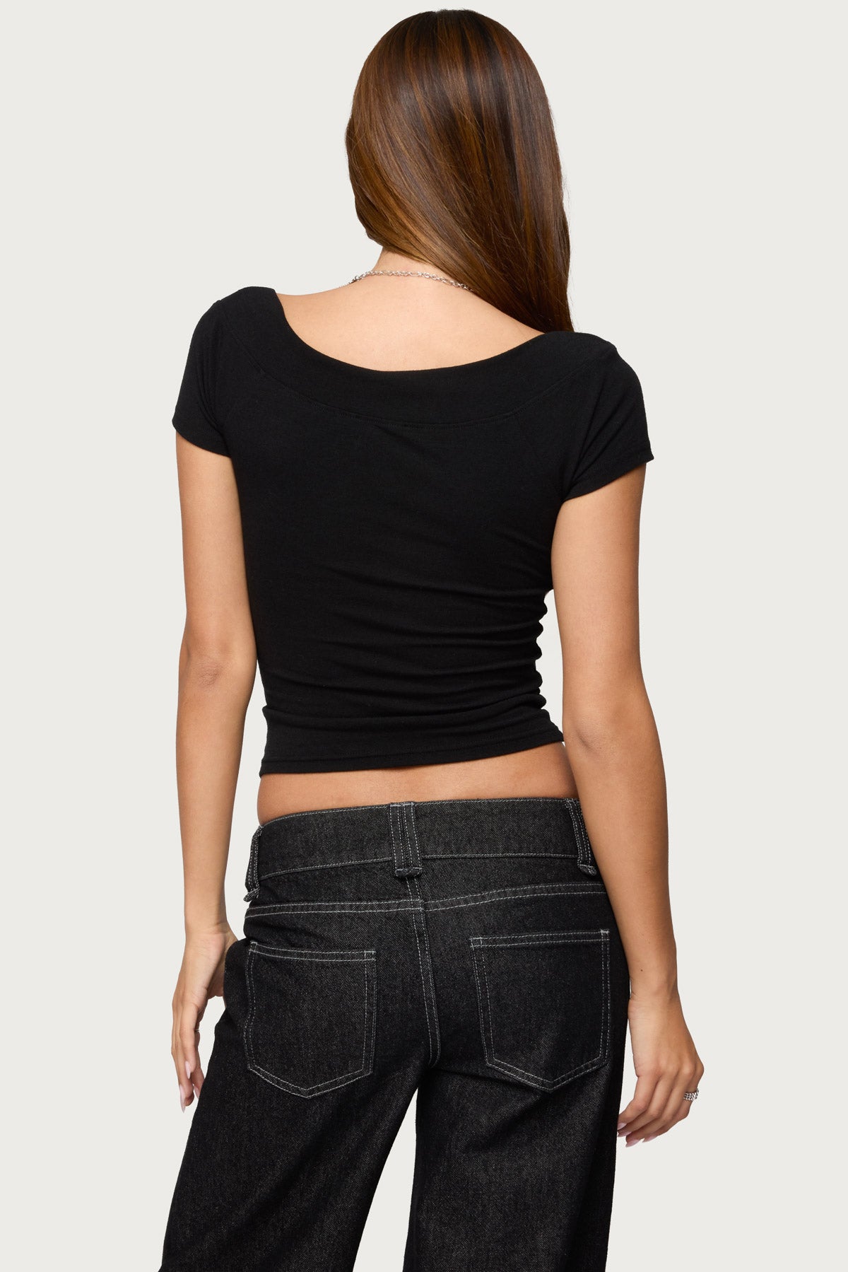 Becca Boat Neck Top-Milans Time