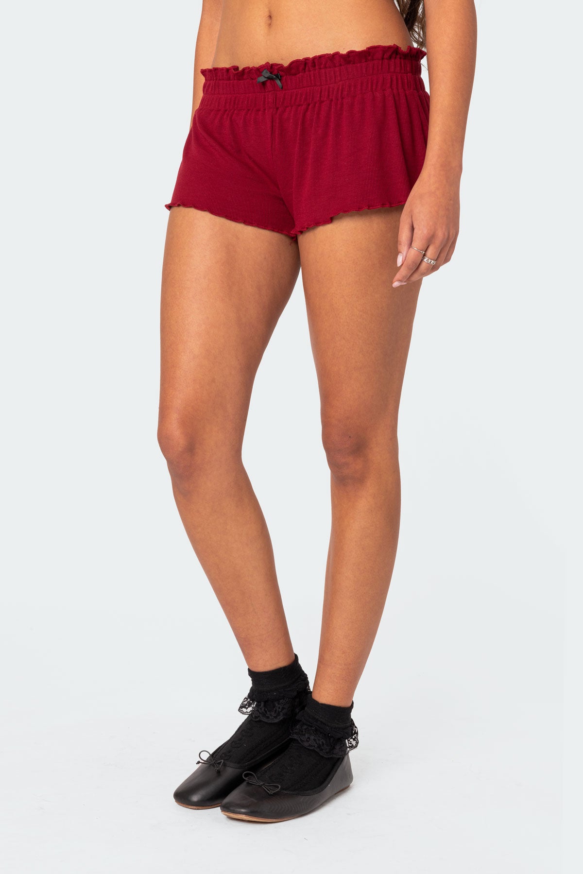 Gilmore Ribbed Shorts-Milans Time