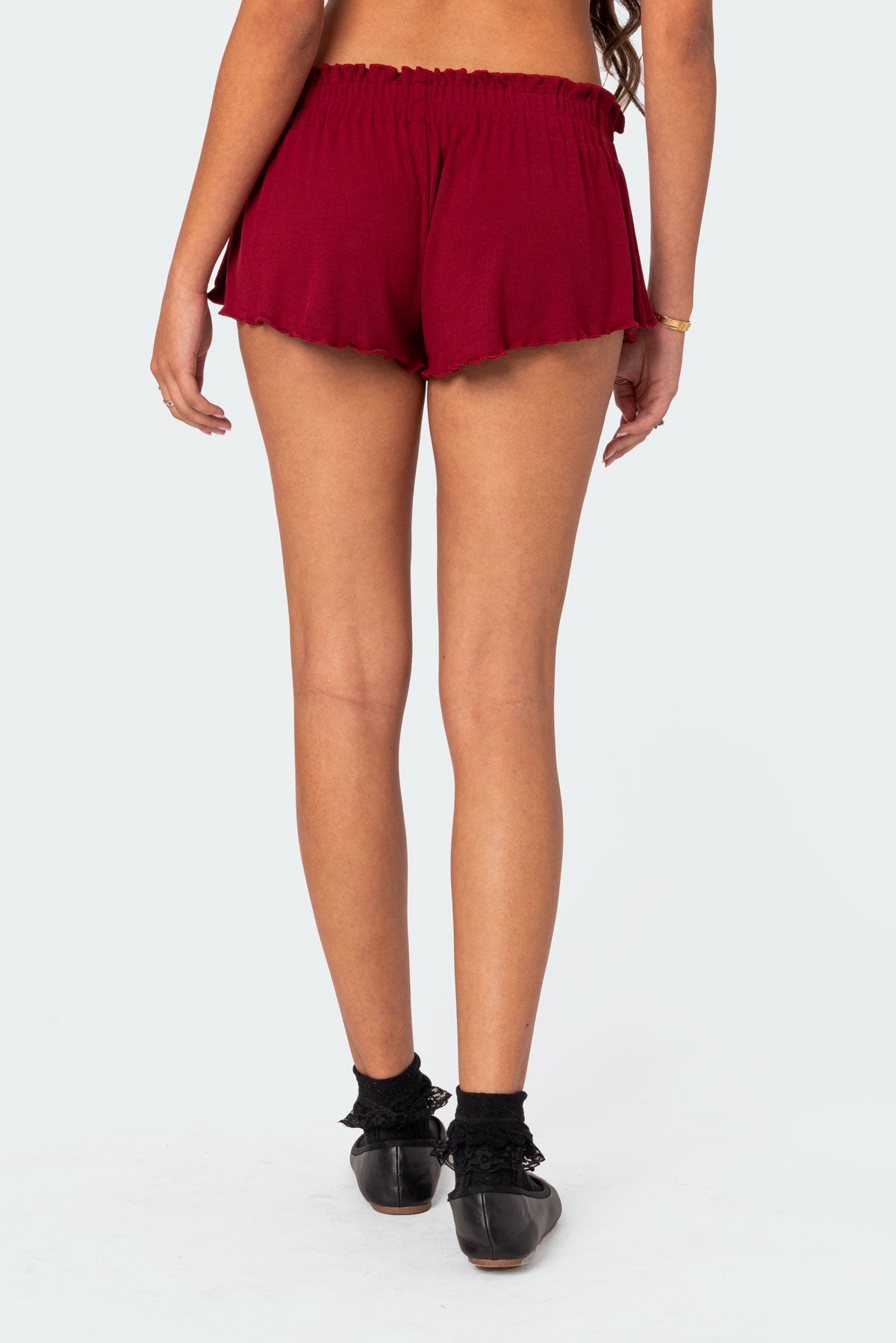 Gilmore Ribbed Shorts-Milans Time