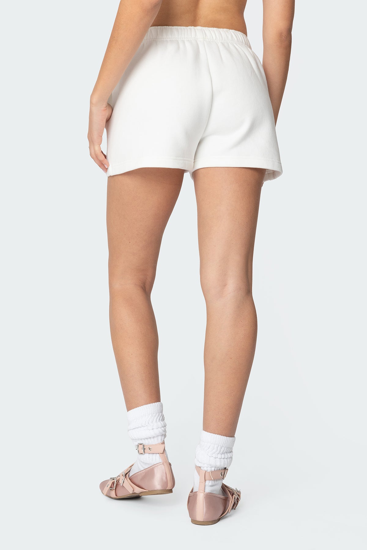 Cali Bow Sweat Shorts-Milans Time