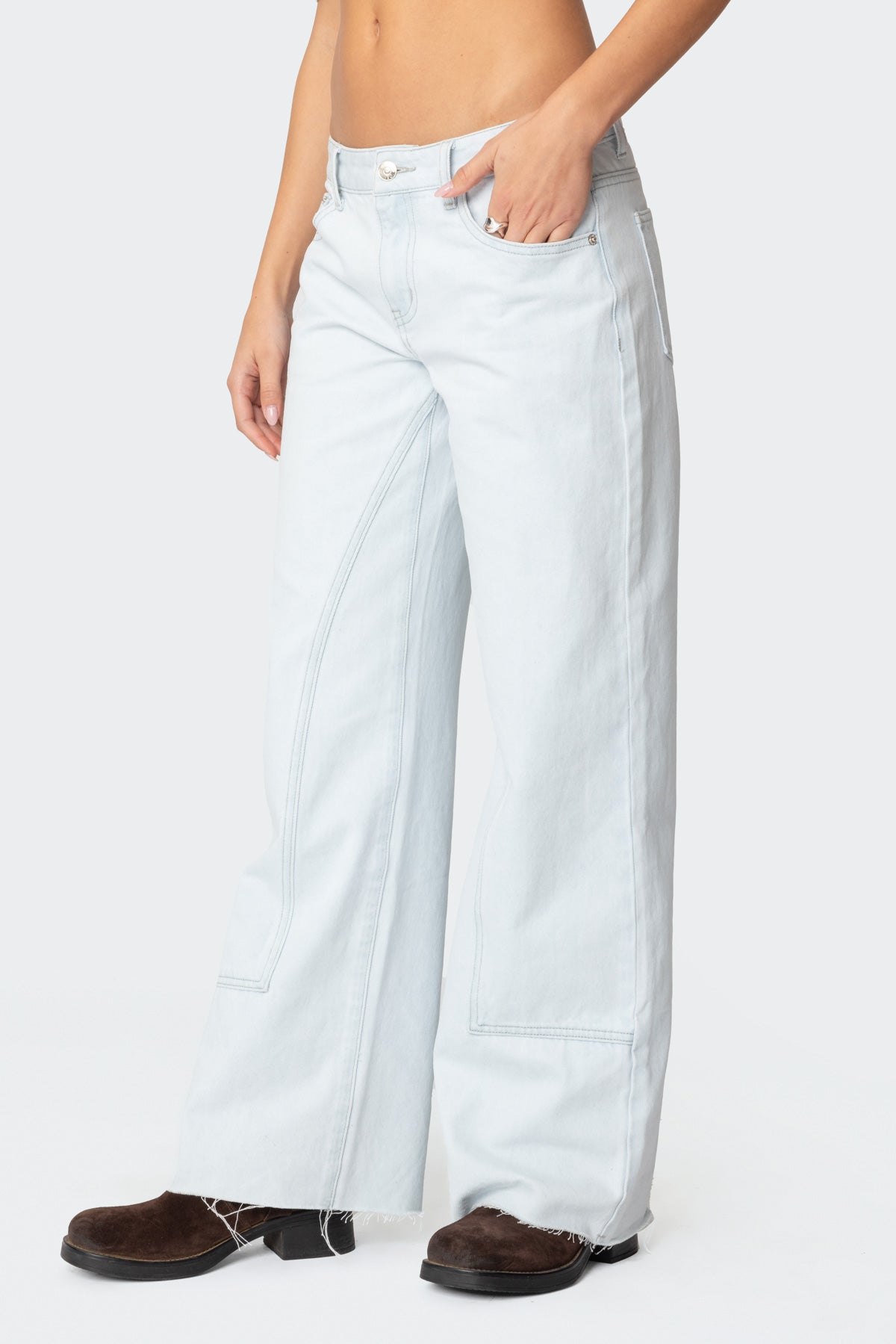 Savanna Low Rise Baggy Jeans-Milans Time