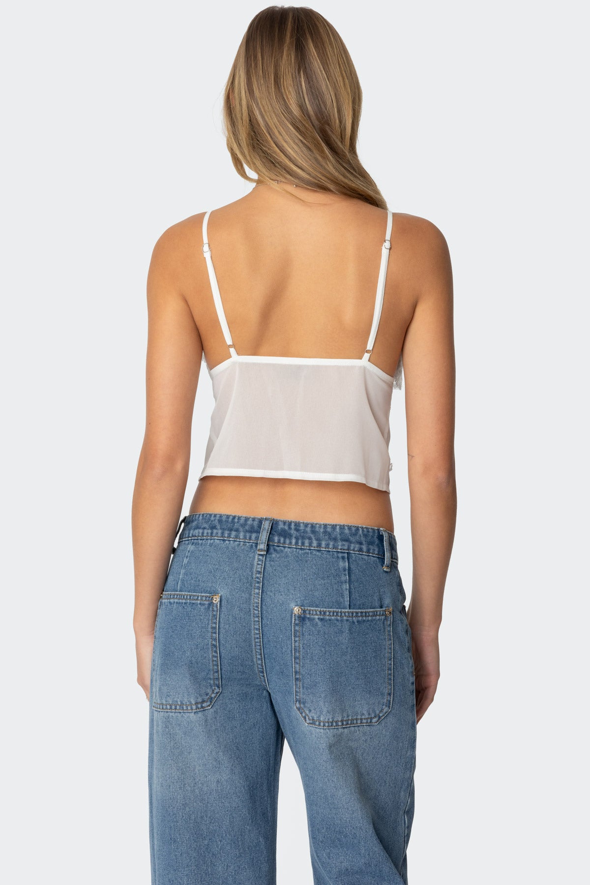 Ruffled Babydoll Top-Milans Time