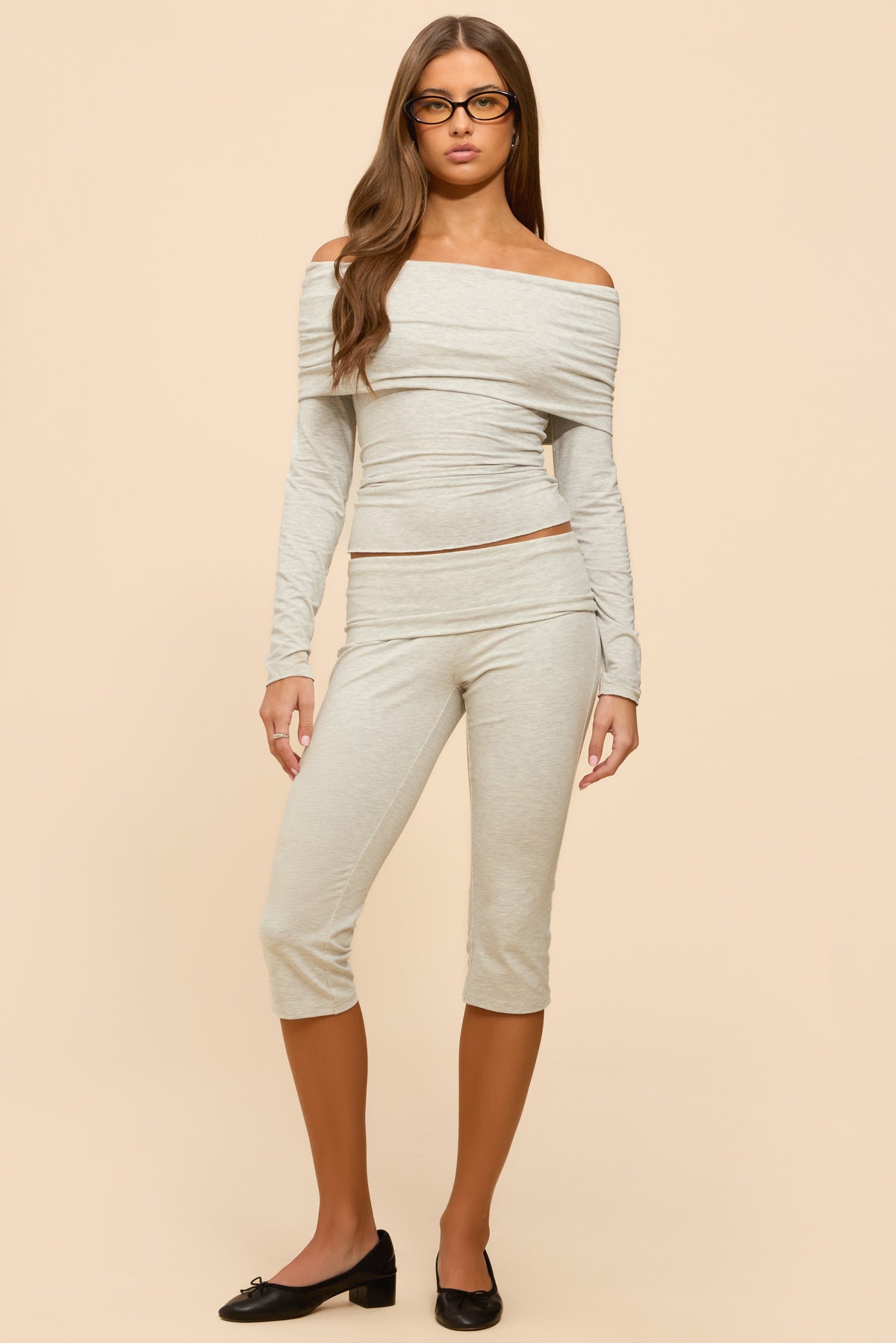 Habiba Foldover Off Shoulder Top-Milans Time