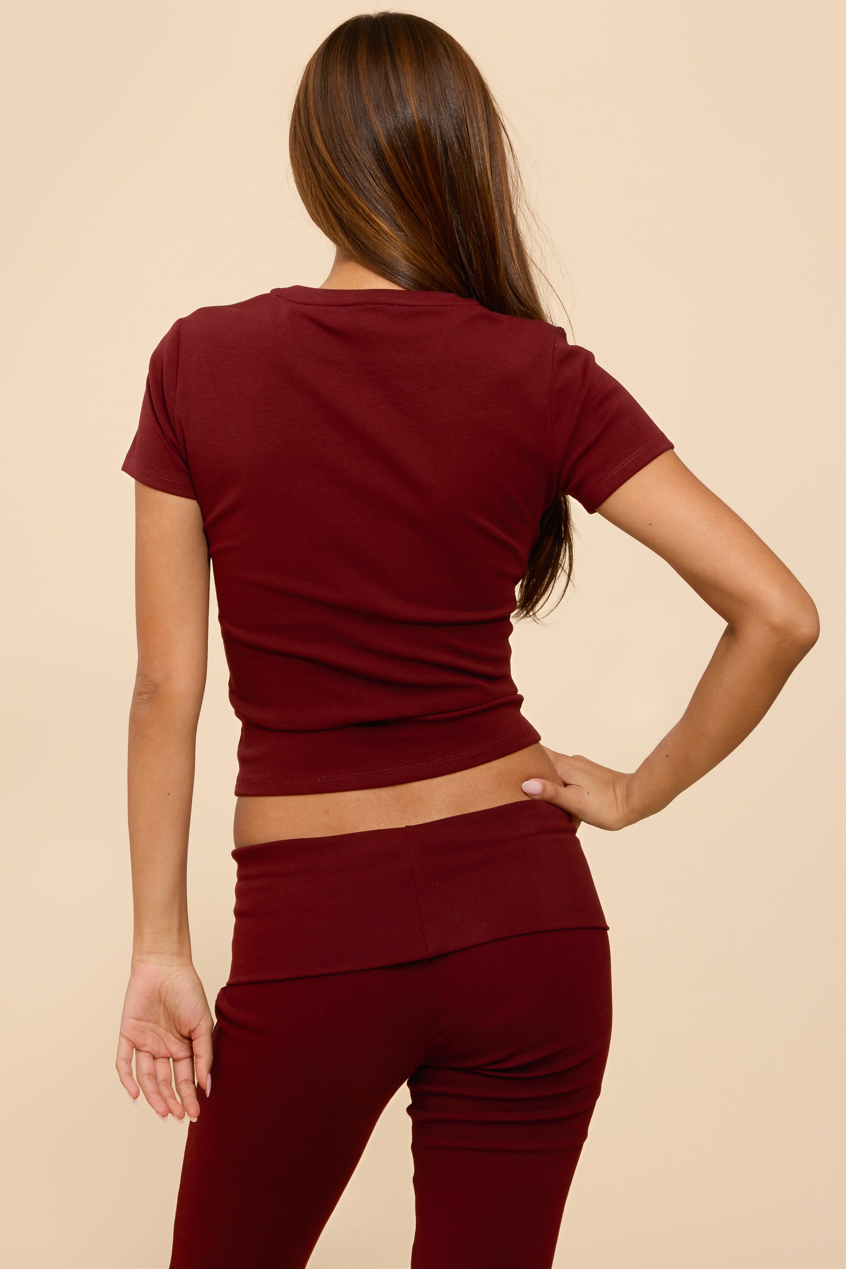 Emelia Fitted T Shirt-Milans Time