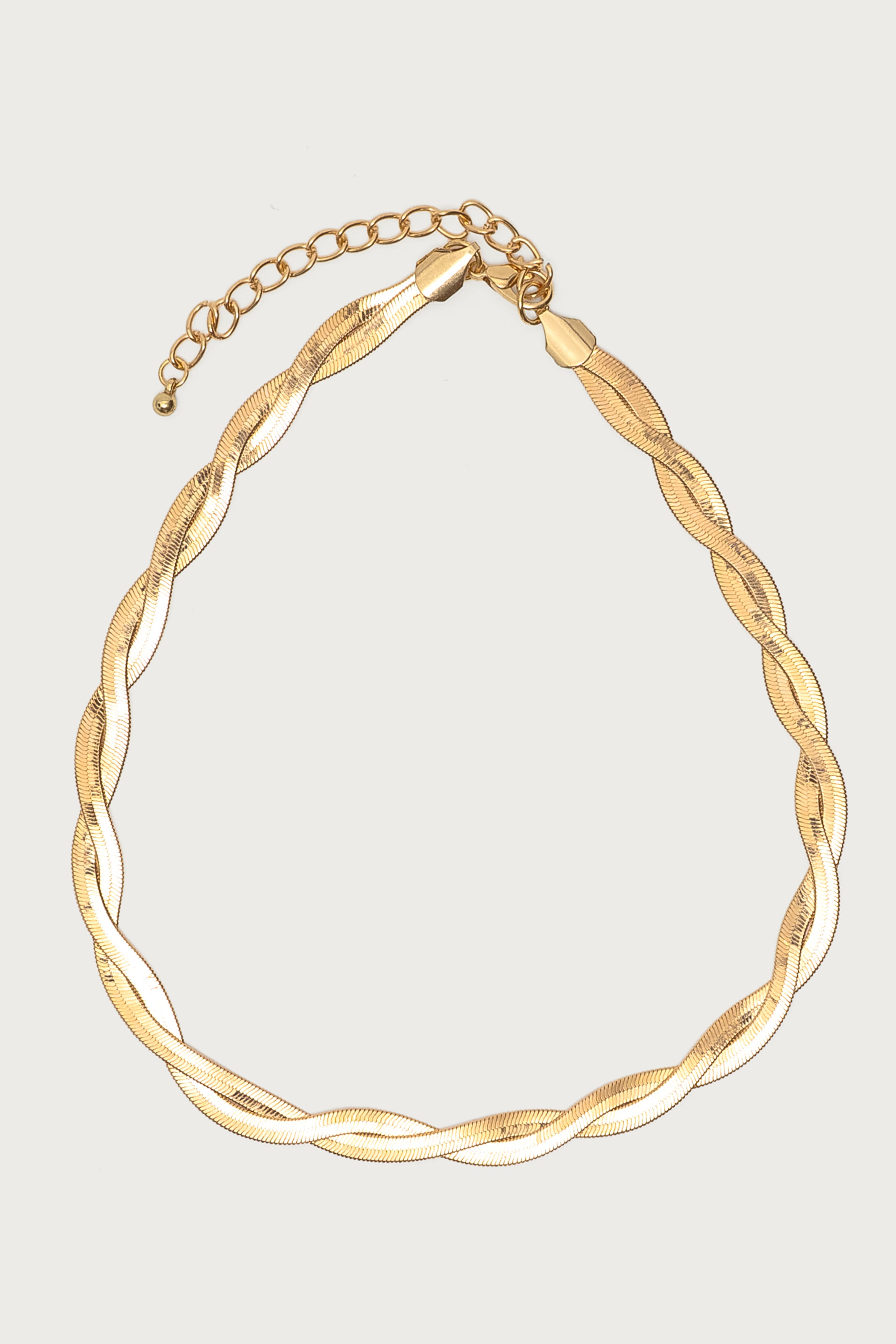 Twisted Chain Necklace-Milans Time
