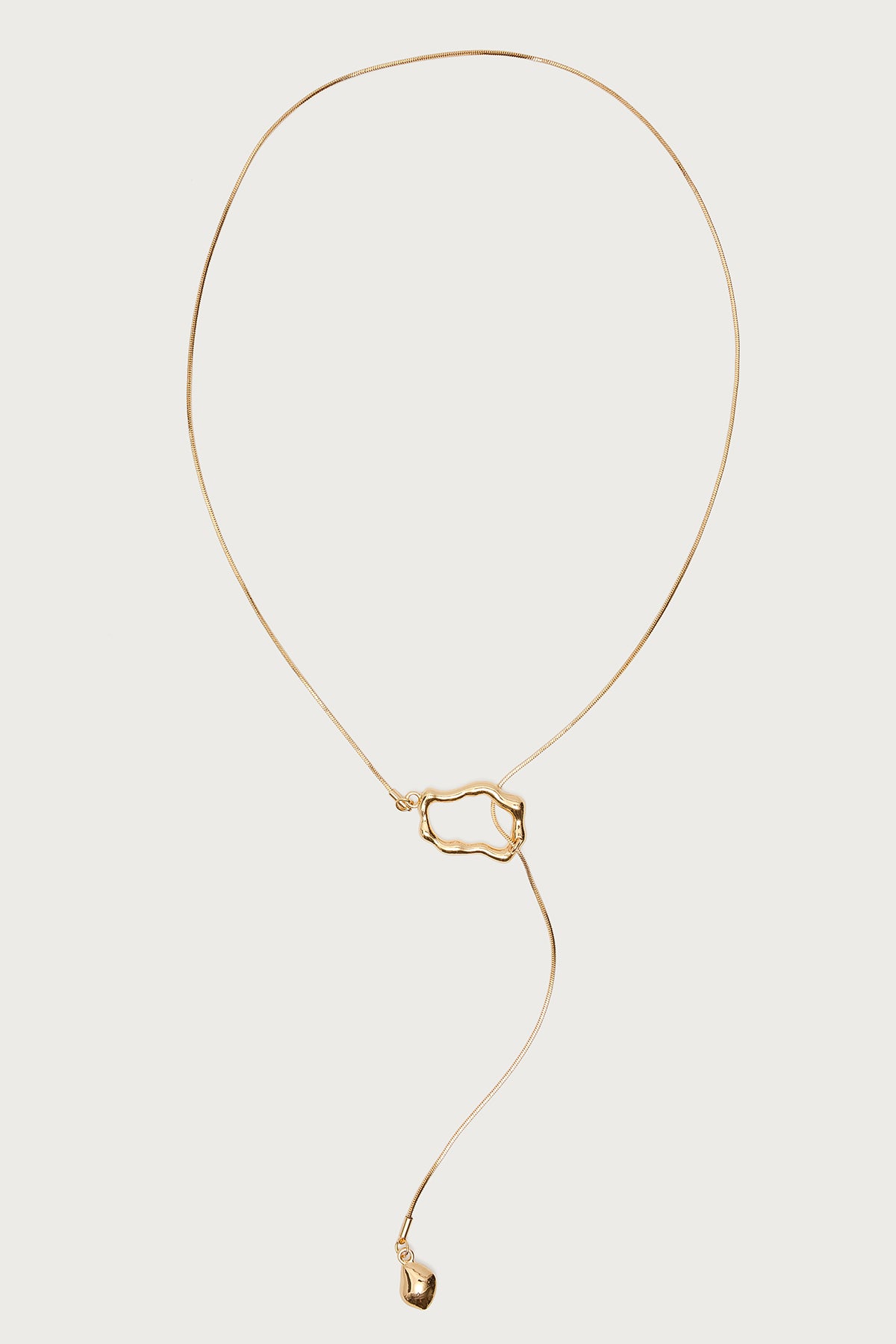 Abstract Pendant Cascading Necklace-Milans Time