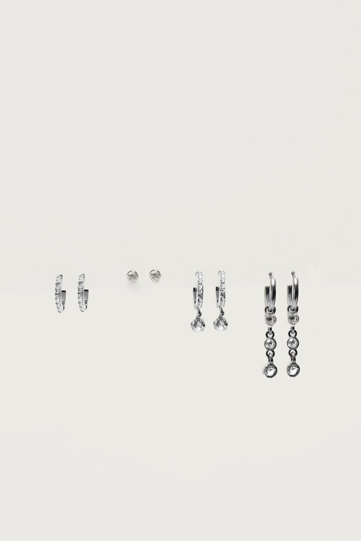 Stud & Hoop Earrings Pack-Milans Time