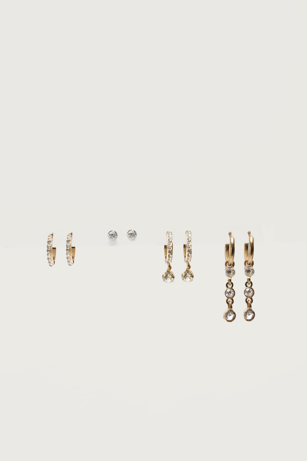 Stud & Hoop Earrings Pack-Milans Time