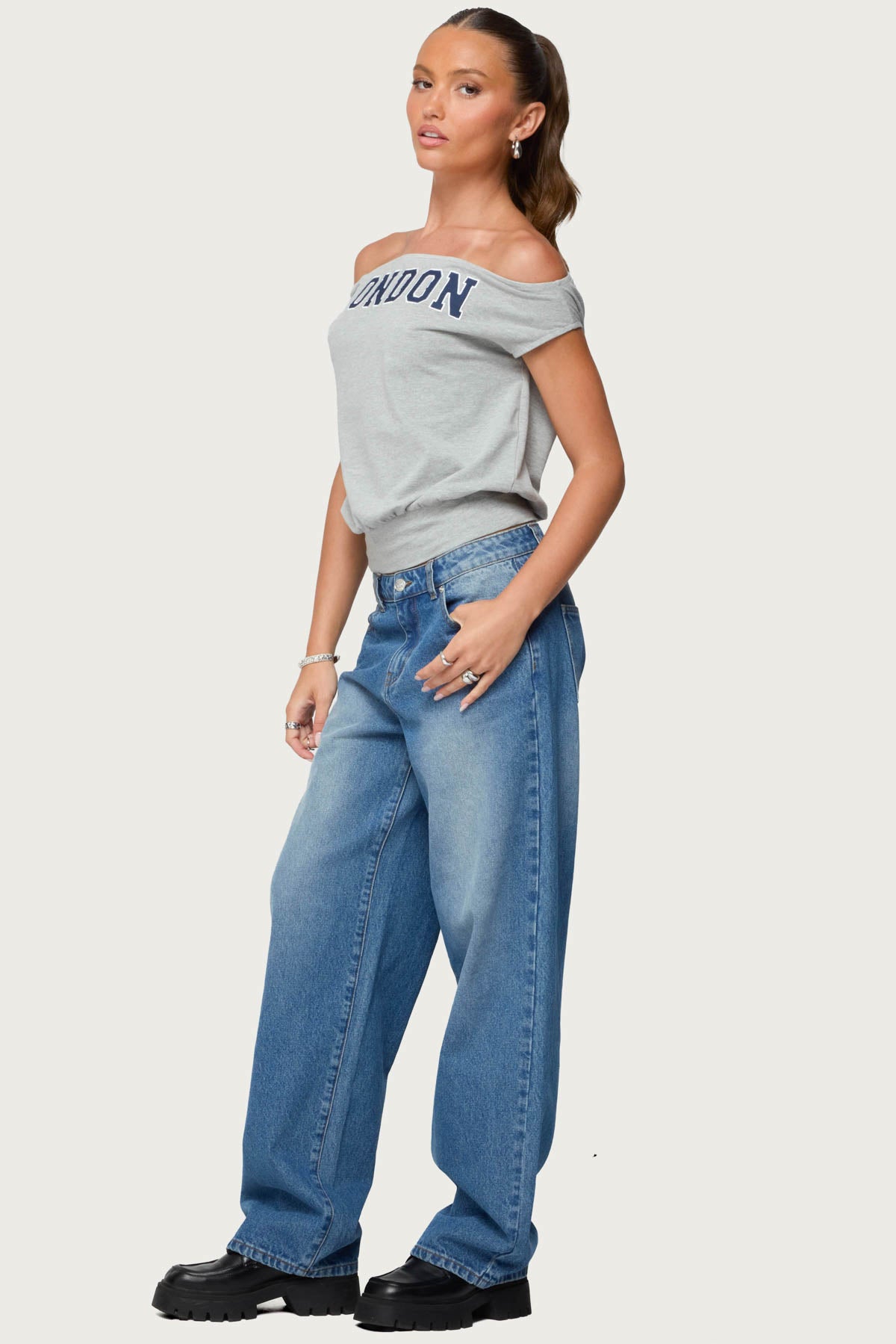 So London Off Shoulder Top-Milans Time