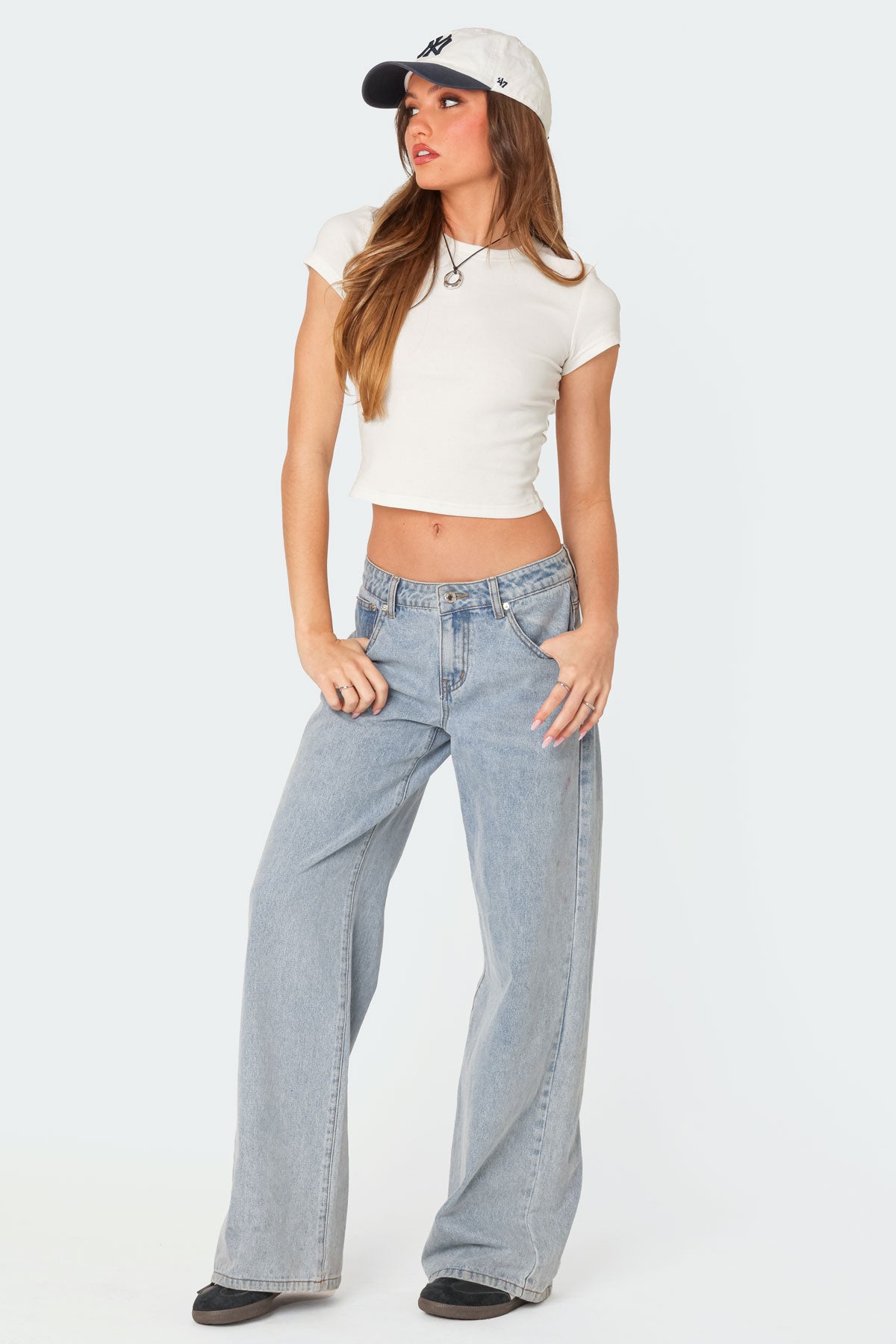Better Basics Cropped T Shirt-Milans Time