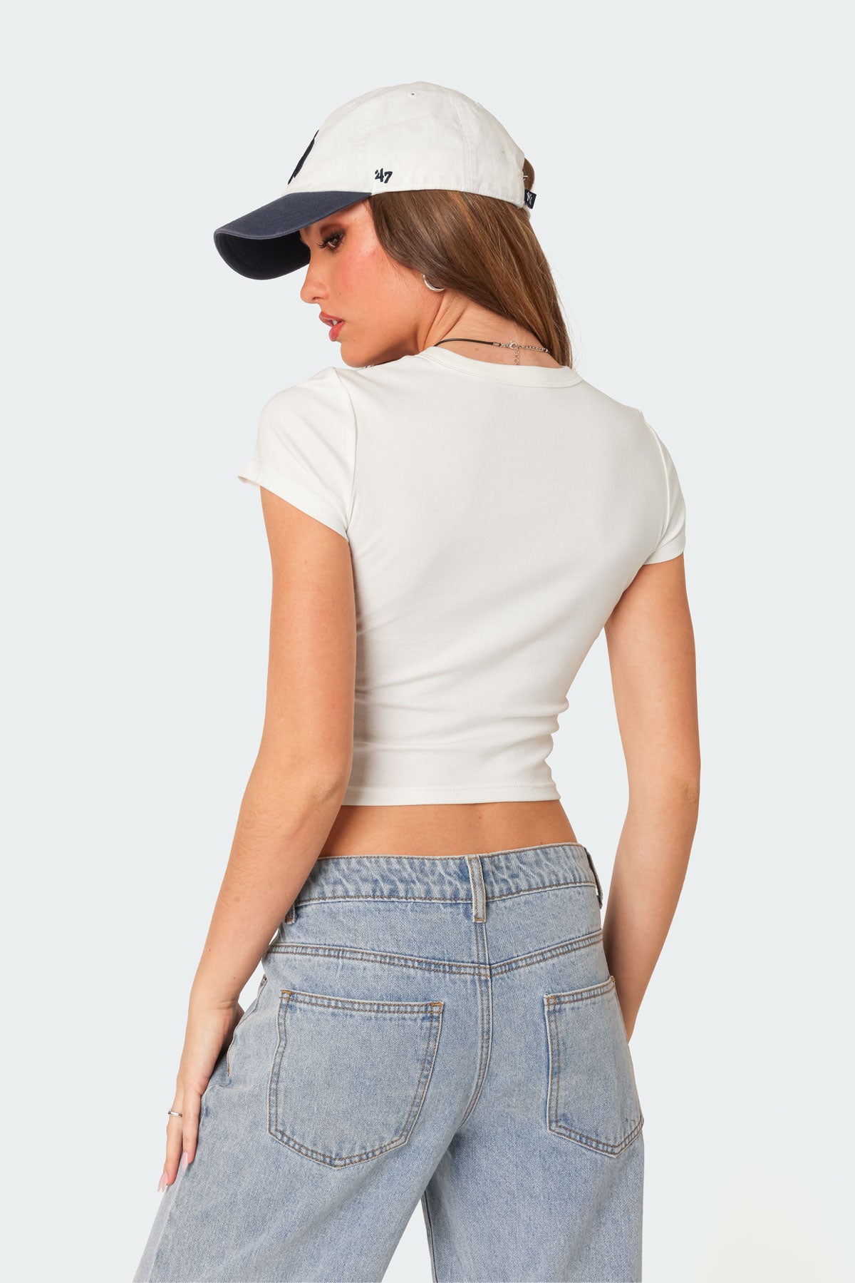 Better Basics Cropped T Shirt-Milans Time