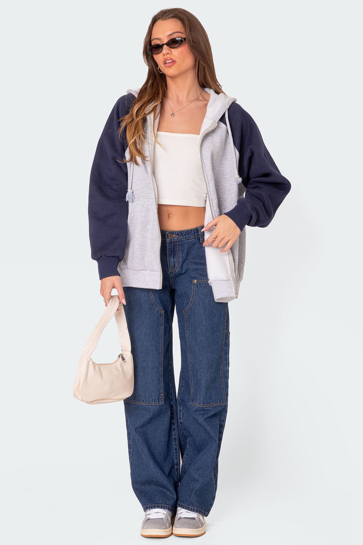 Ayla Low Rise Baggy Carpenter Jeans-Milans Time