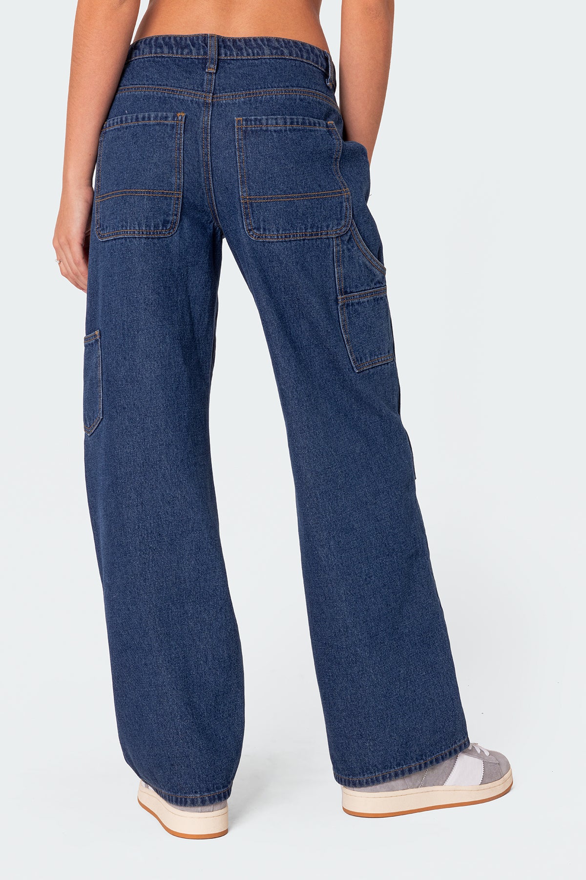 Ayla Low Rise Baggy Carpenter Jeans-Milans Time