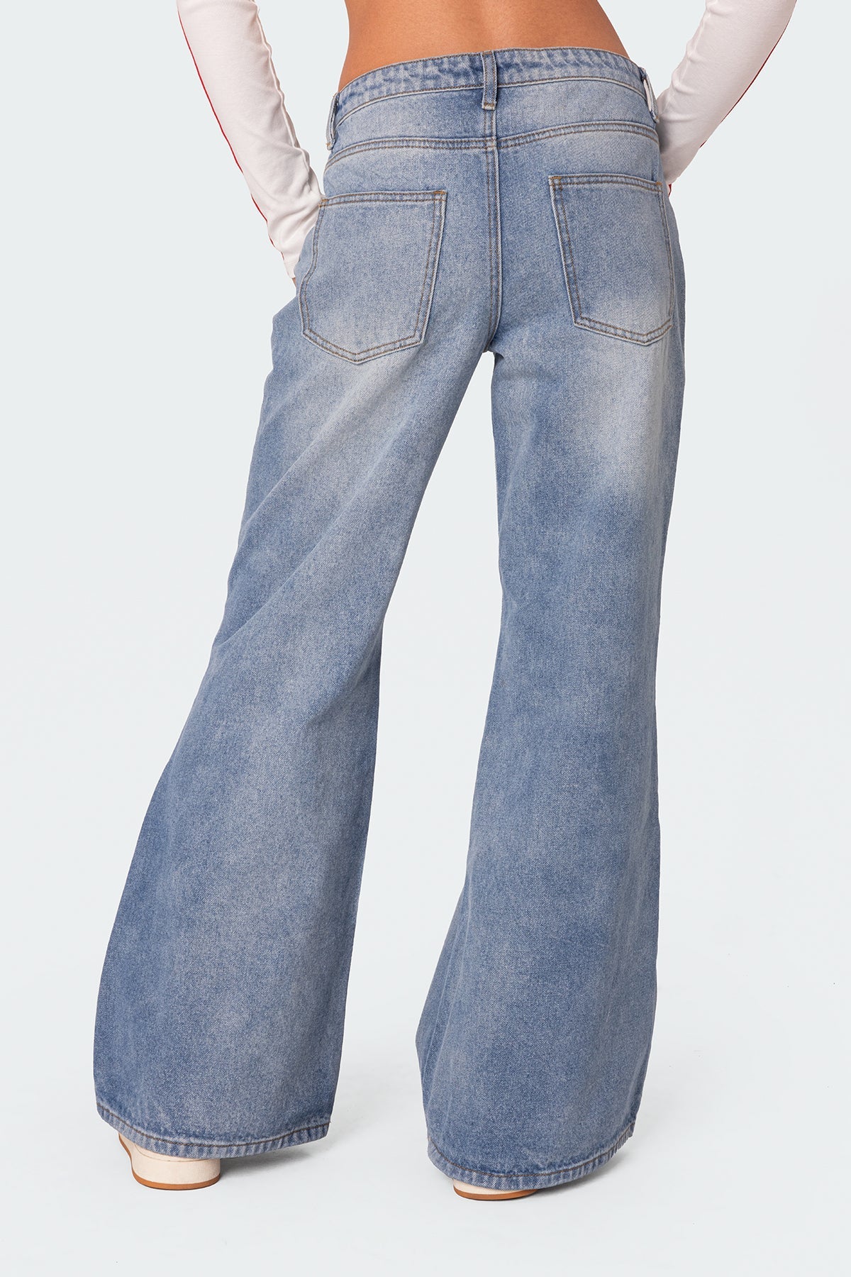 Low Rise Bootcut Jeans-Milans Time