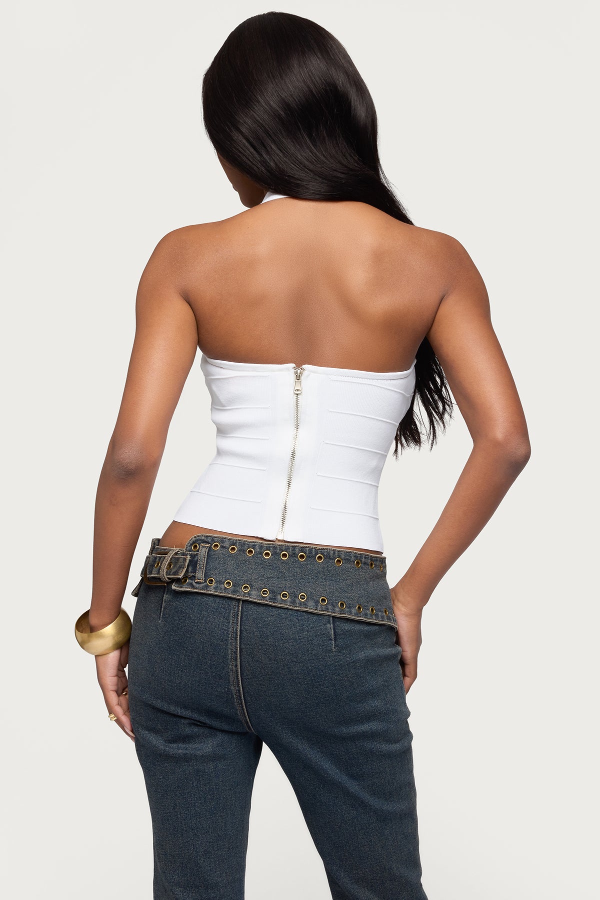 Esmerela Bandage Halter Top-Milans Time