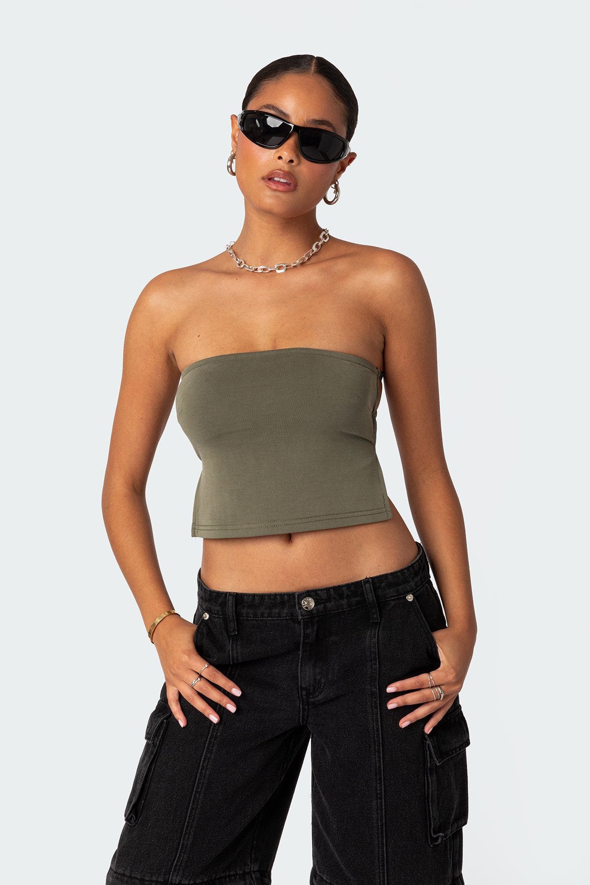 Tao Open Back Tube Top-Milans Time