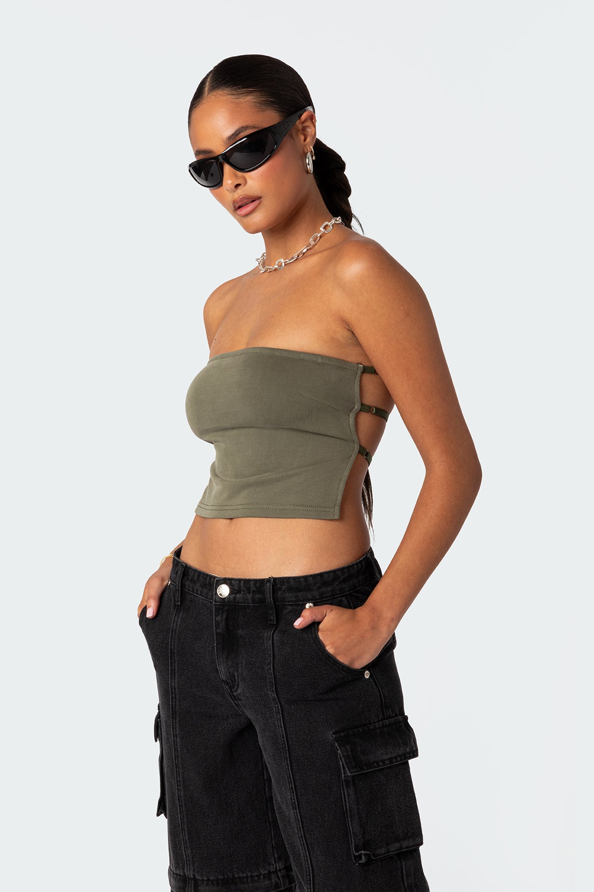 Tao Open Back Tube Top-Milans Time