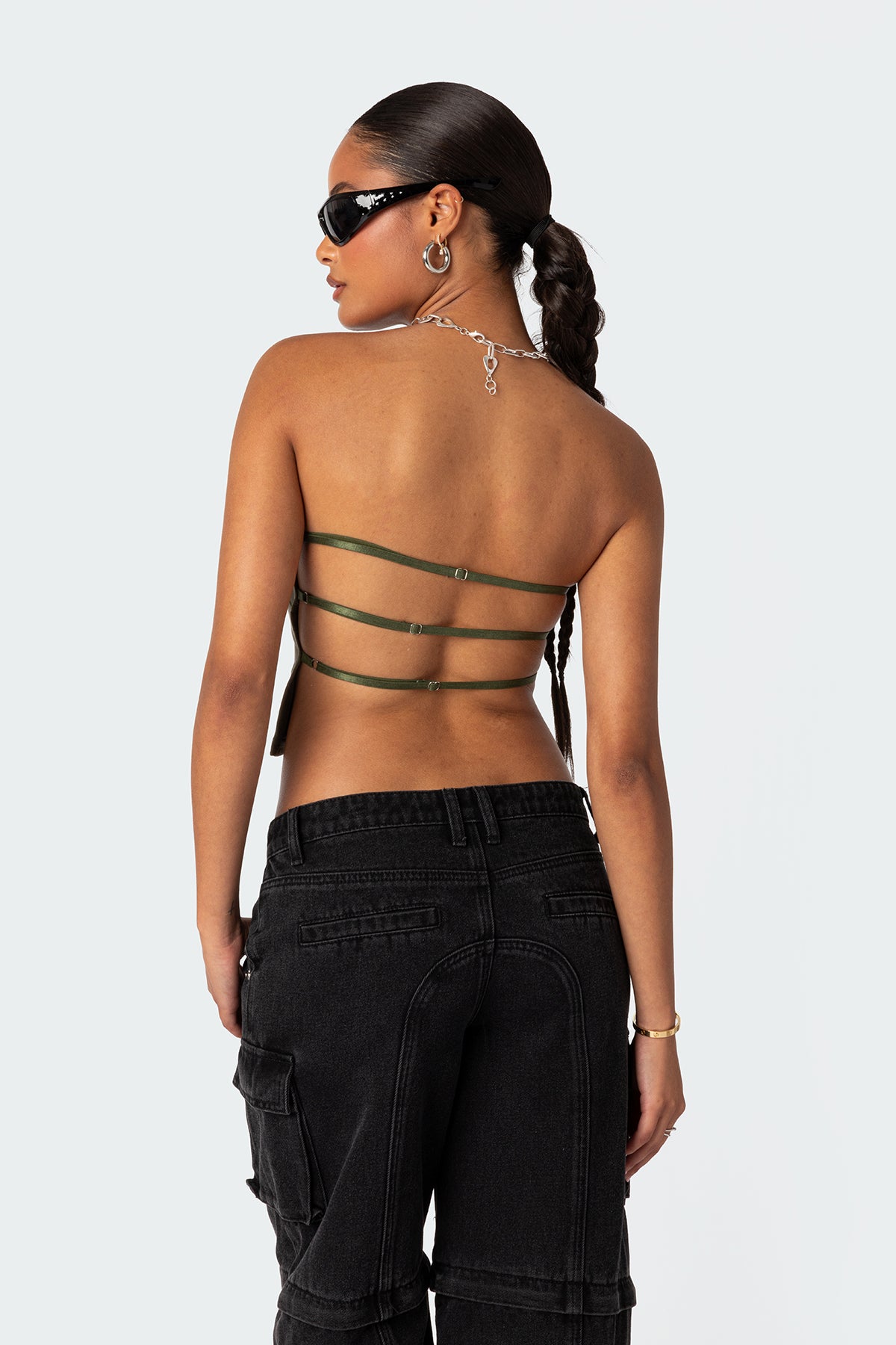 Tao Open Back Tube Top-Milans Time