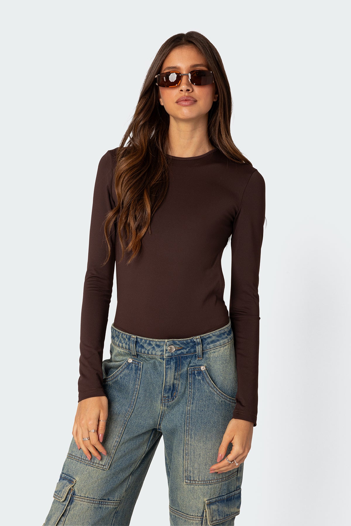 Neta Back Cut Out Bodysuit-Milans Time