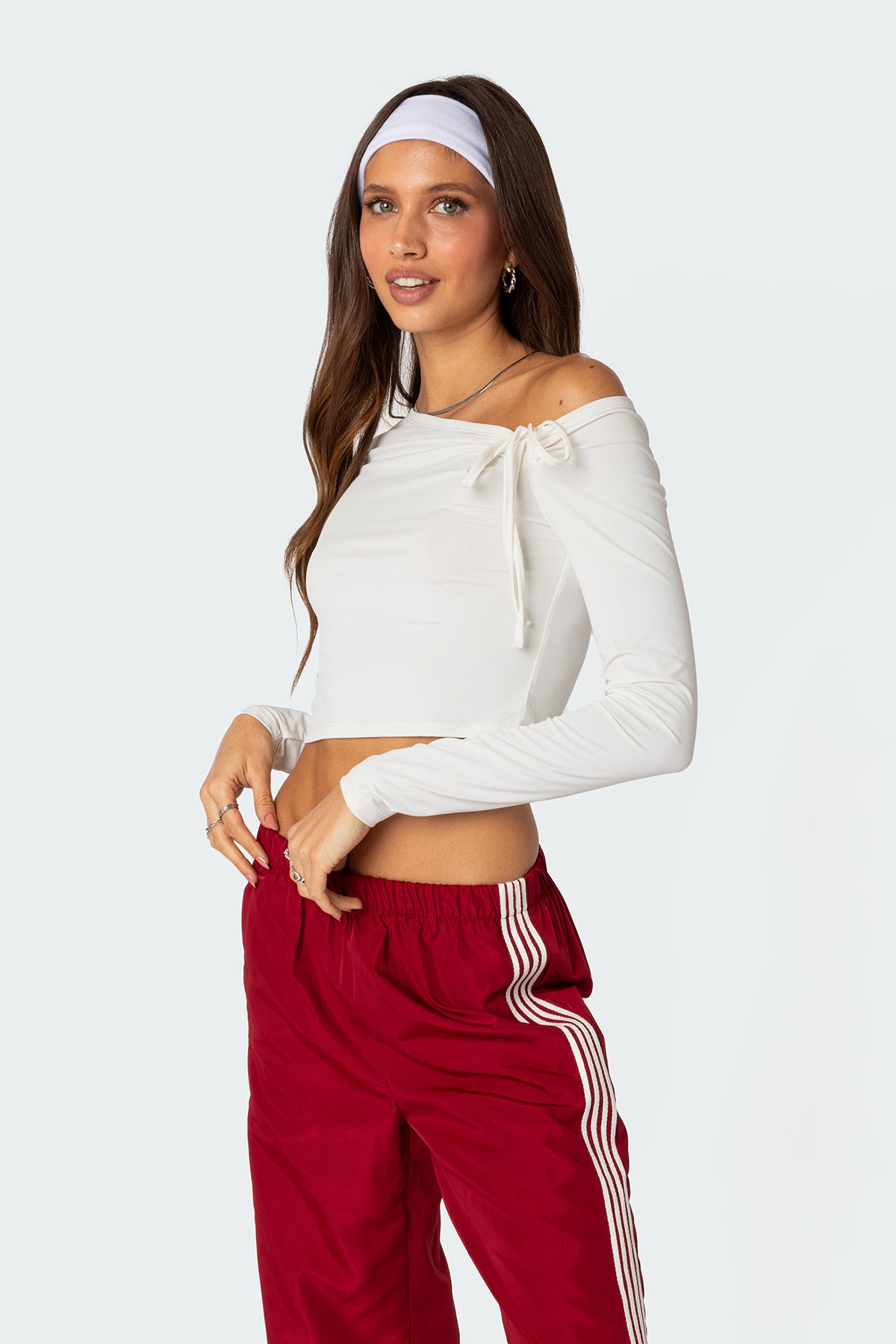Winona Asymmetric Tie Top-Milans Time