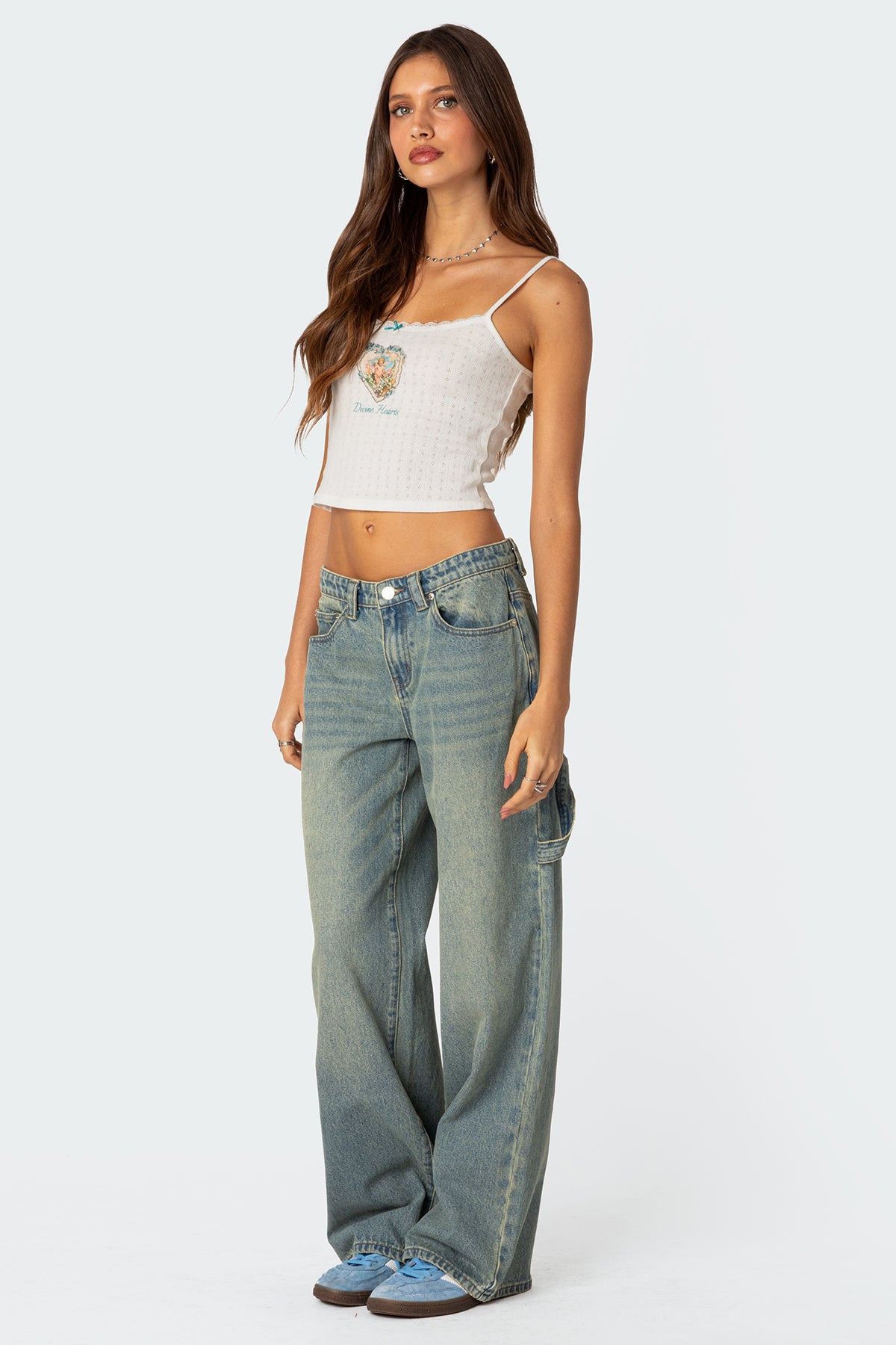 Carpenter Low Rise Baggy Jeans-Milans Time