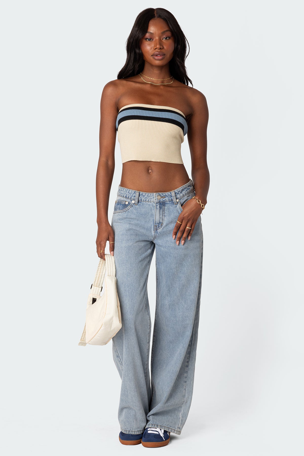 Cyprus Knit Tube Top-Milans Time