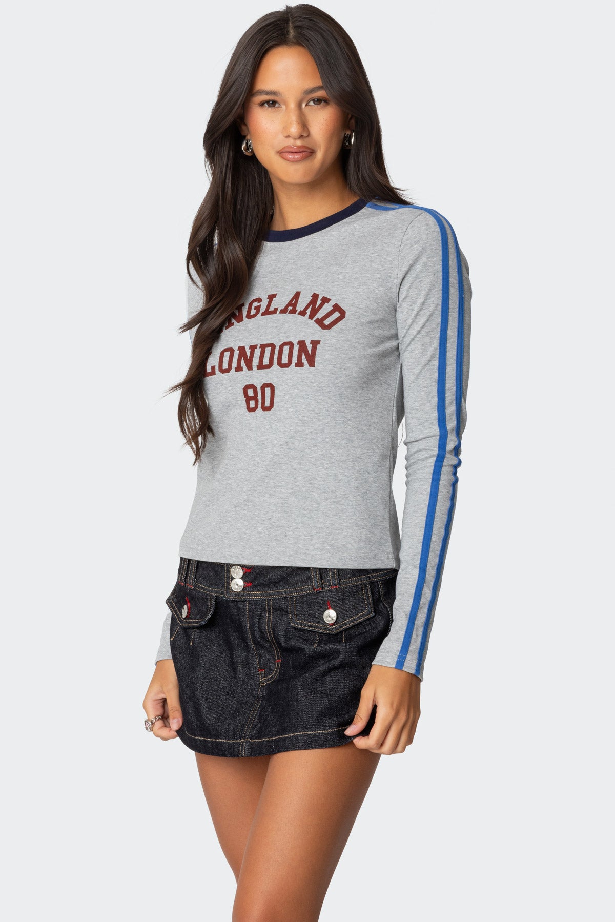 UK Contrast Stripe T Shirt-Milans Time