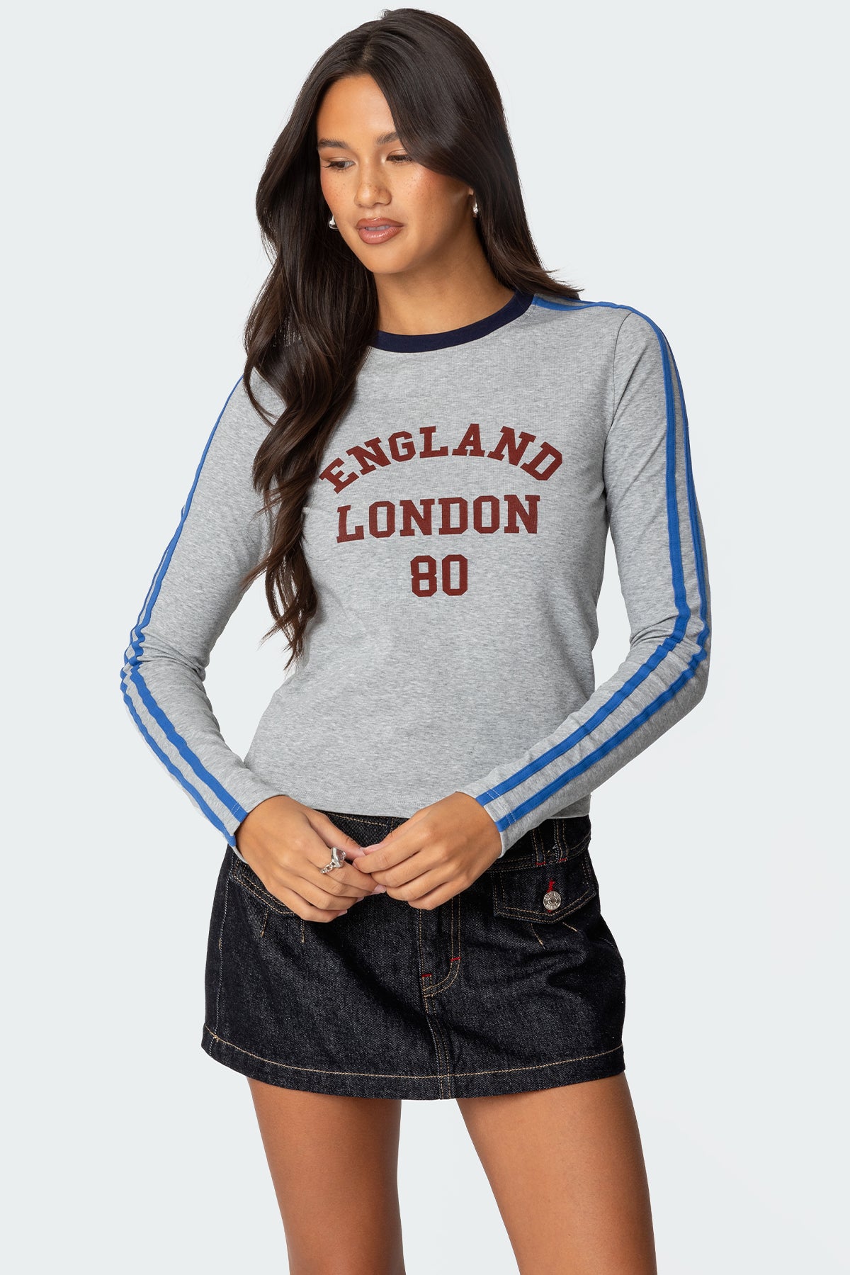 UK Contrast Stripe T Shirt-Milans Time