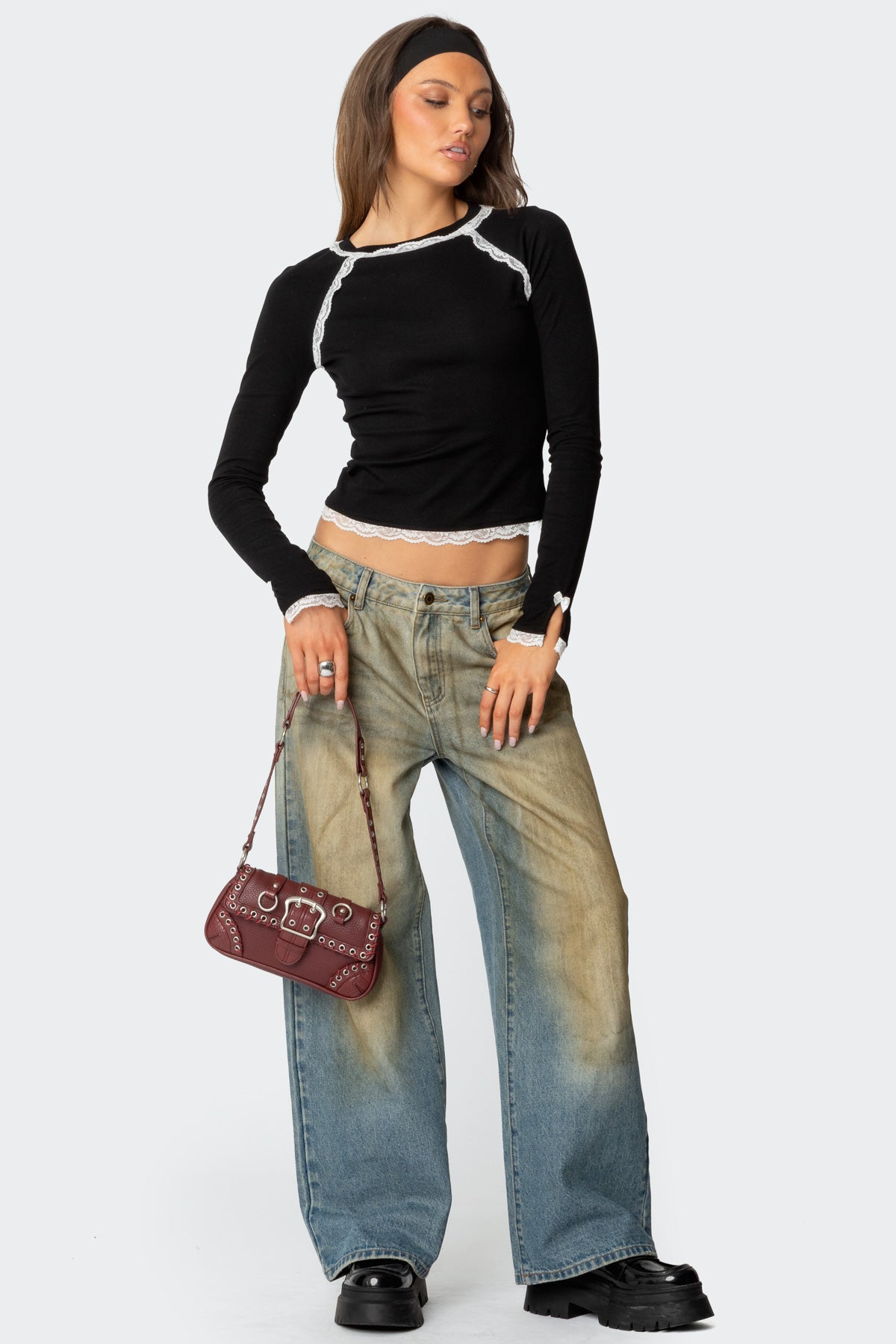 Edith Lacey Ribbed Top-Milans Time