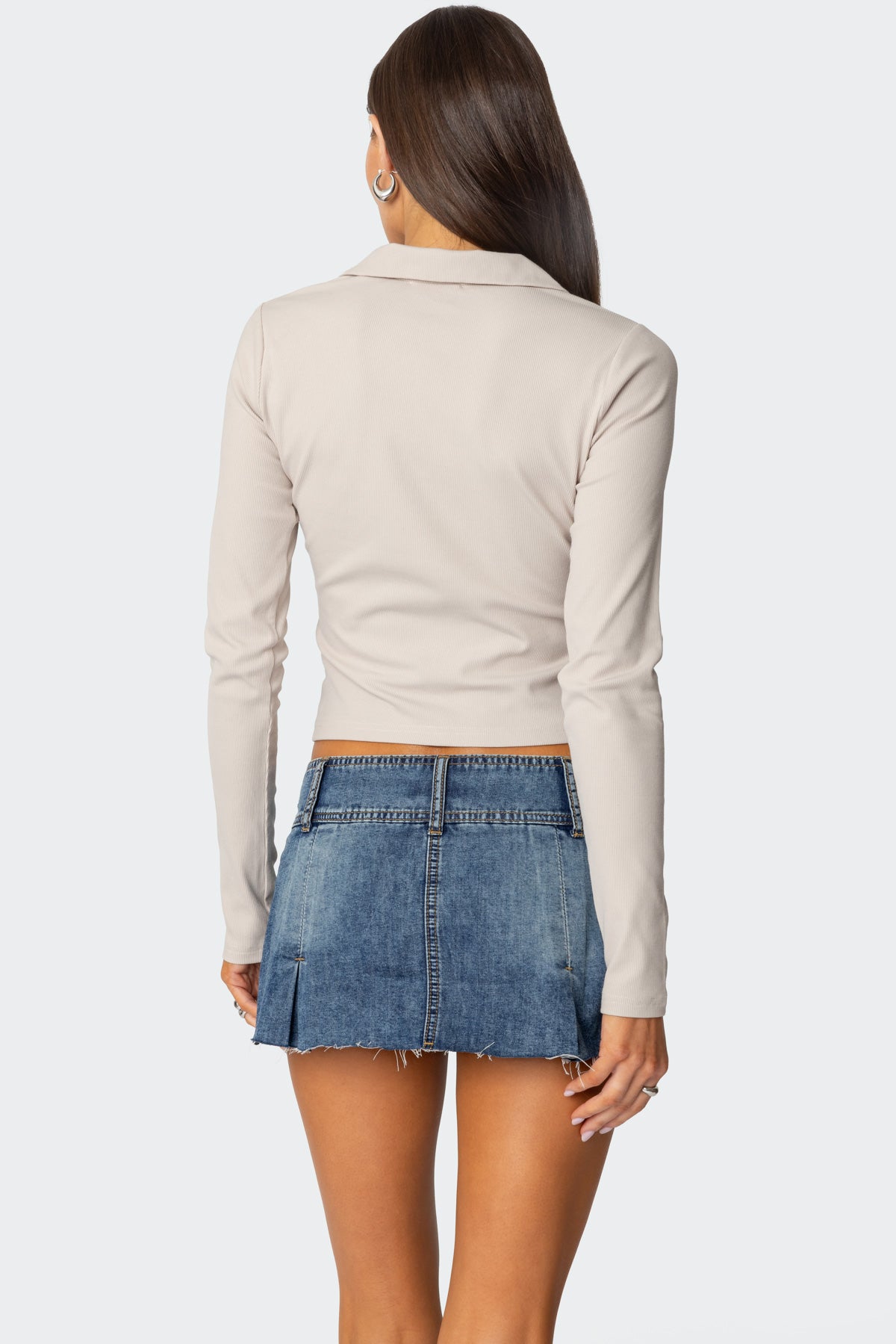 Darin Button Up Top-Milans Time