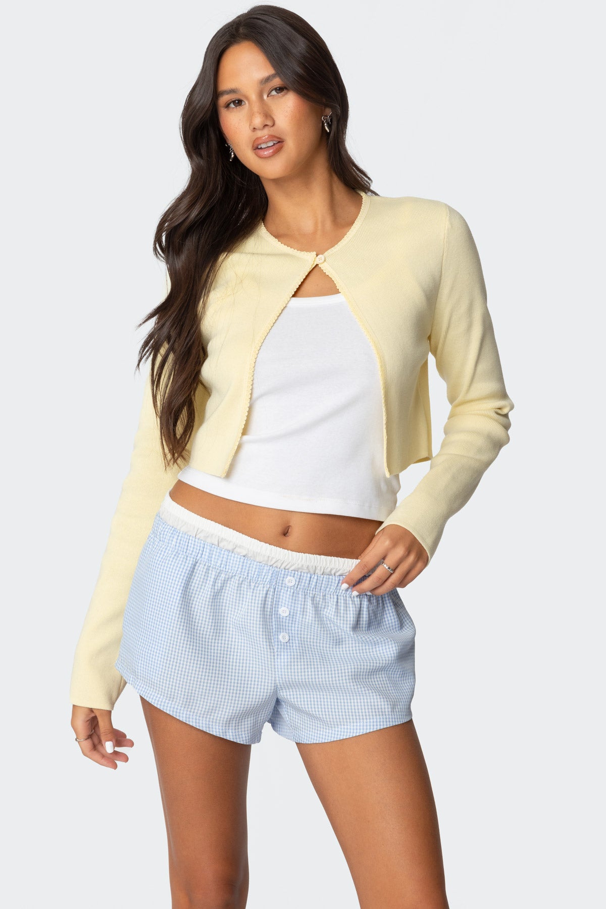 Jayne Split Front Knit Cardigan-Milans Time