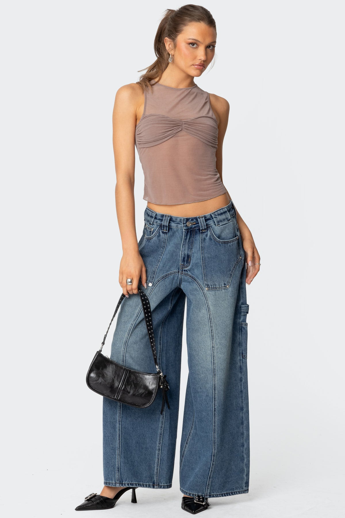 Tal Low Rise Baggy Carpenter Jeans-Milans Time