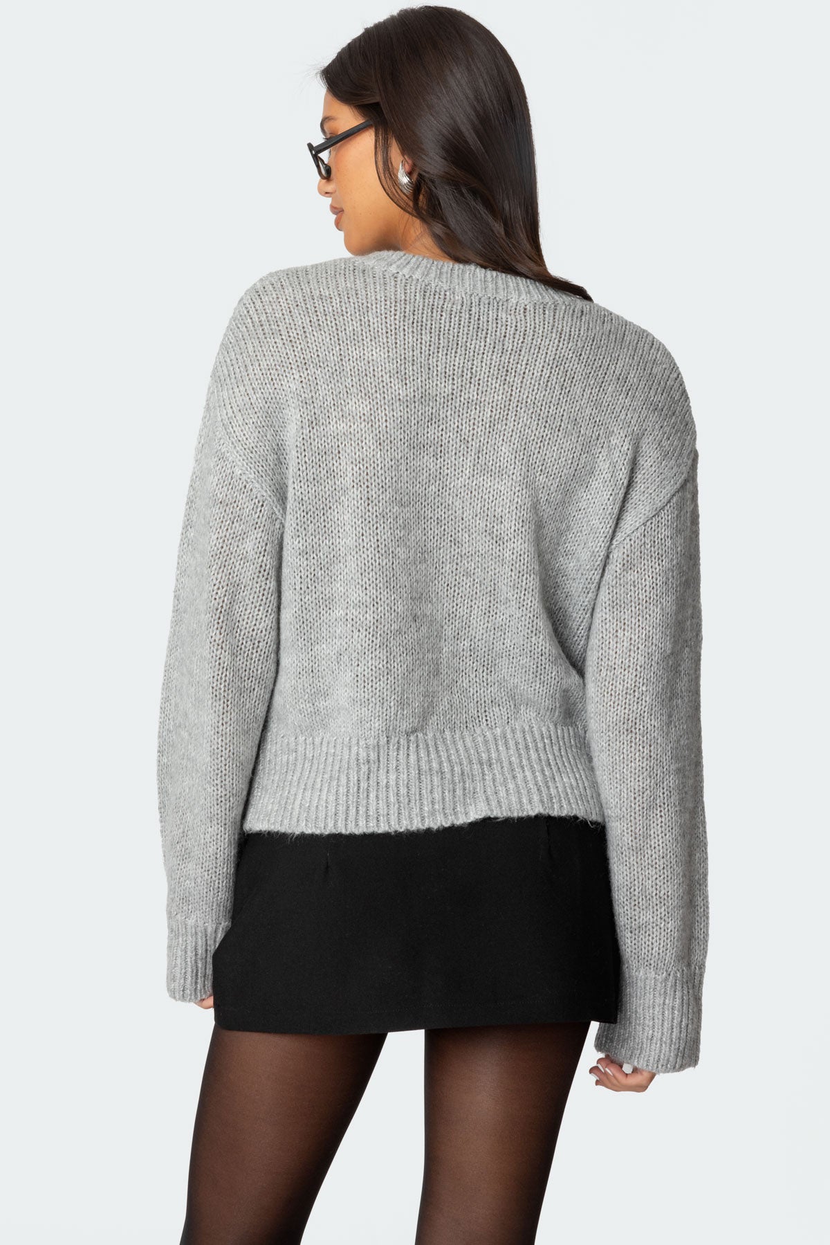 Freida Fuzzy Knit Cardigan-Milans Time