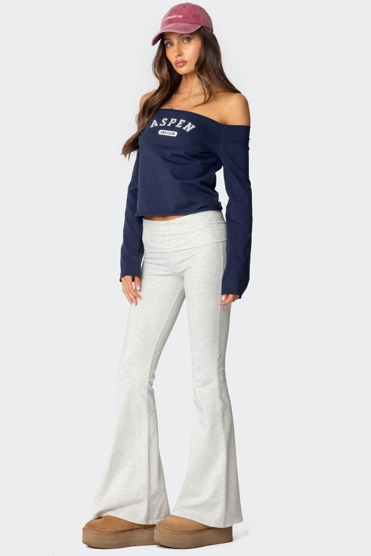 Aspen Ski Club Off Shoulder Top-Milans Time