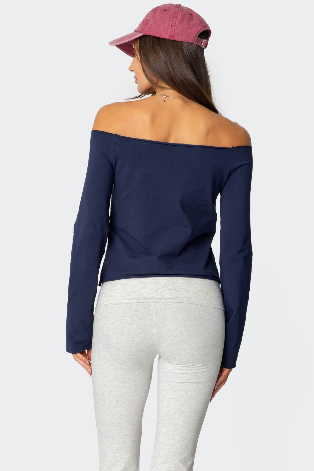Aspen Ski Club Off Shoulder Top-Milans Time