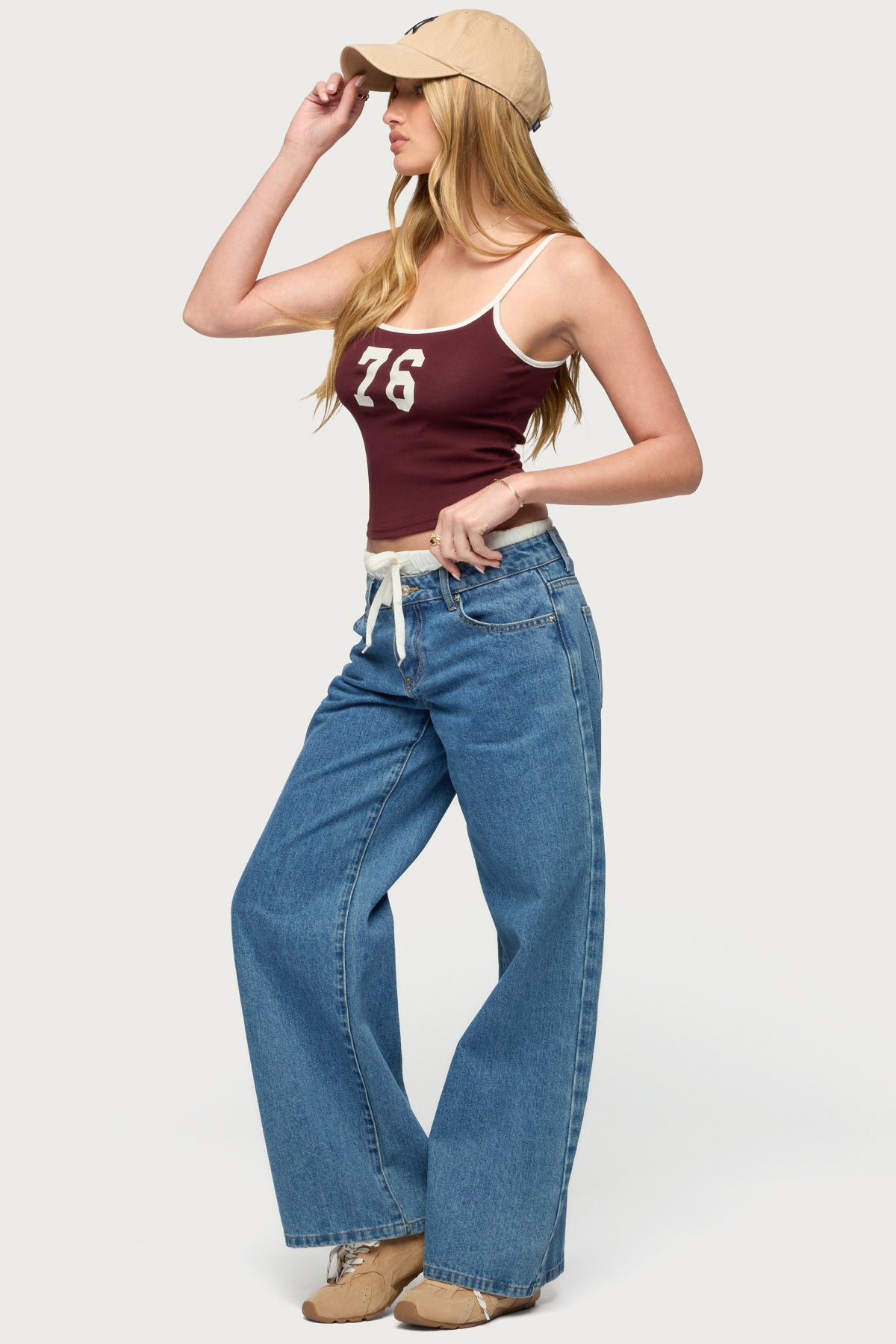 76 Contrast Tank Top-Milans Time